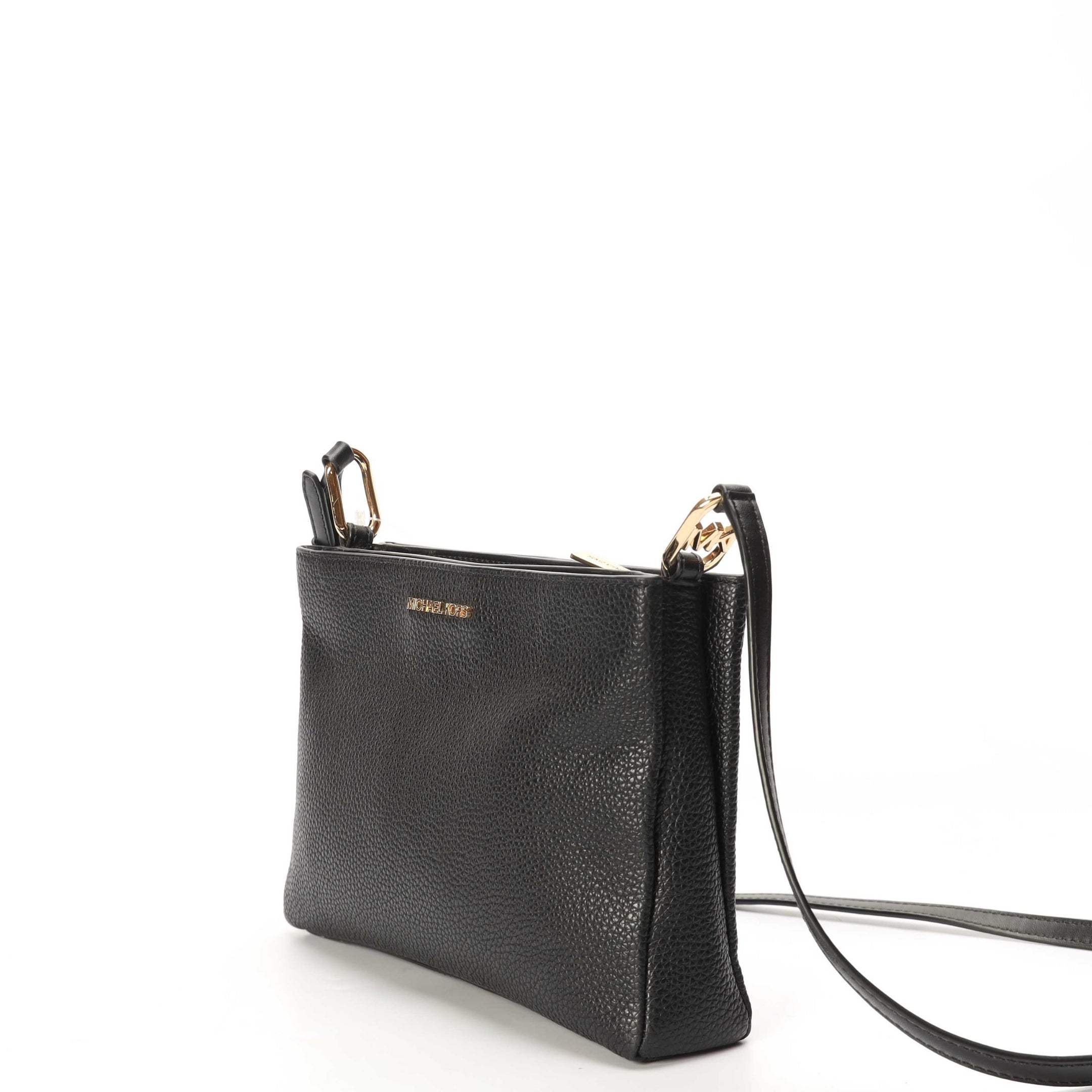 Michael Kors Black Trisha Cross Body Bag