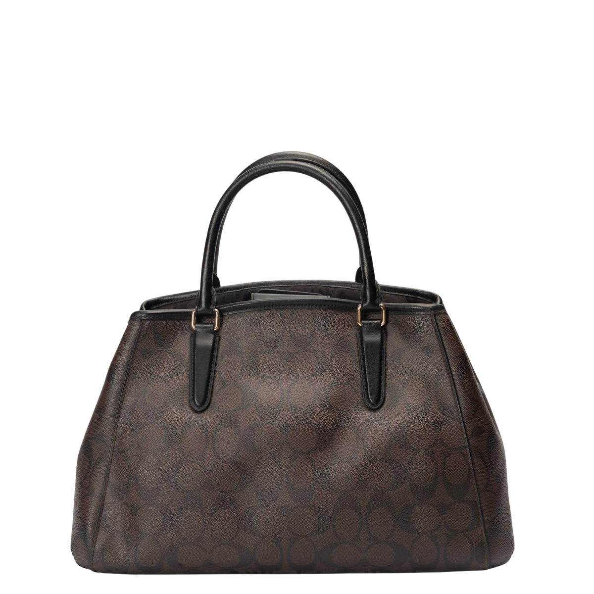 Coach Lillie Carryall Signature Logo Satchel