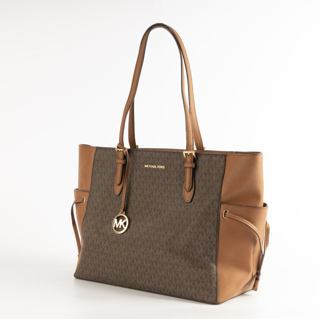 Michael Kors Gilly Jet Set Travel Drawstring Top Zip Tote