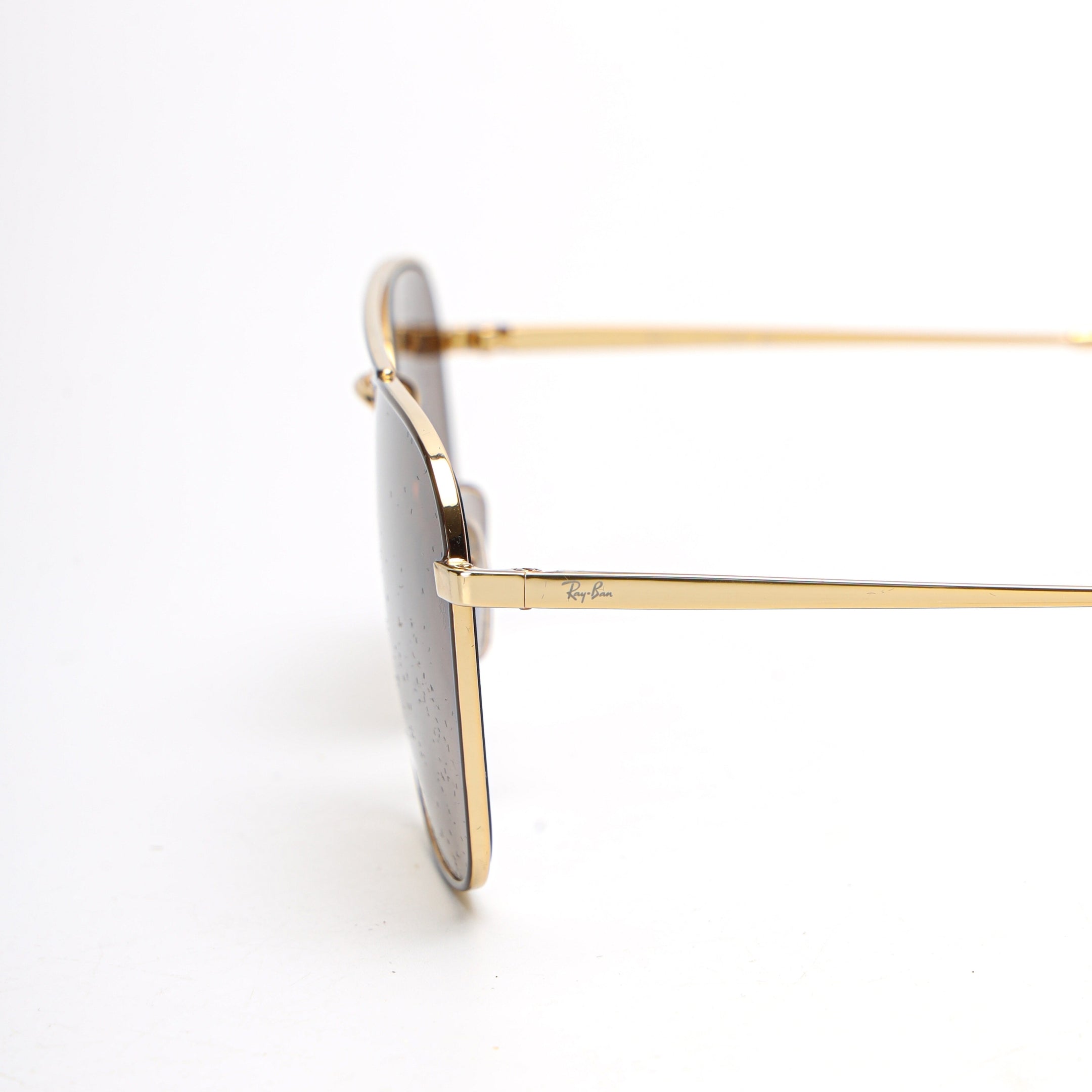 Ray Ban Brown Lens Square Sunglasses