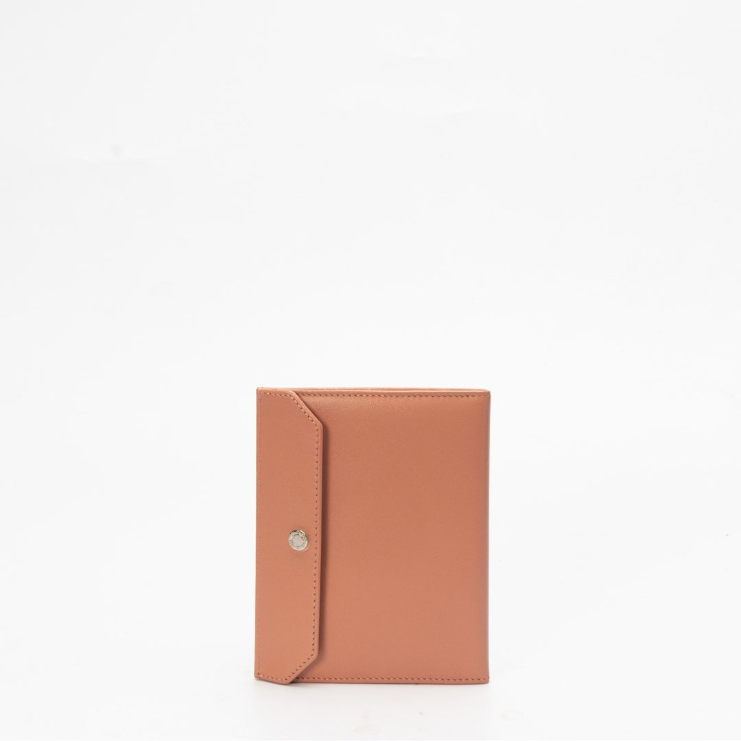 Jimmy Choo Peach Analya Passport Holder