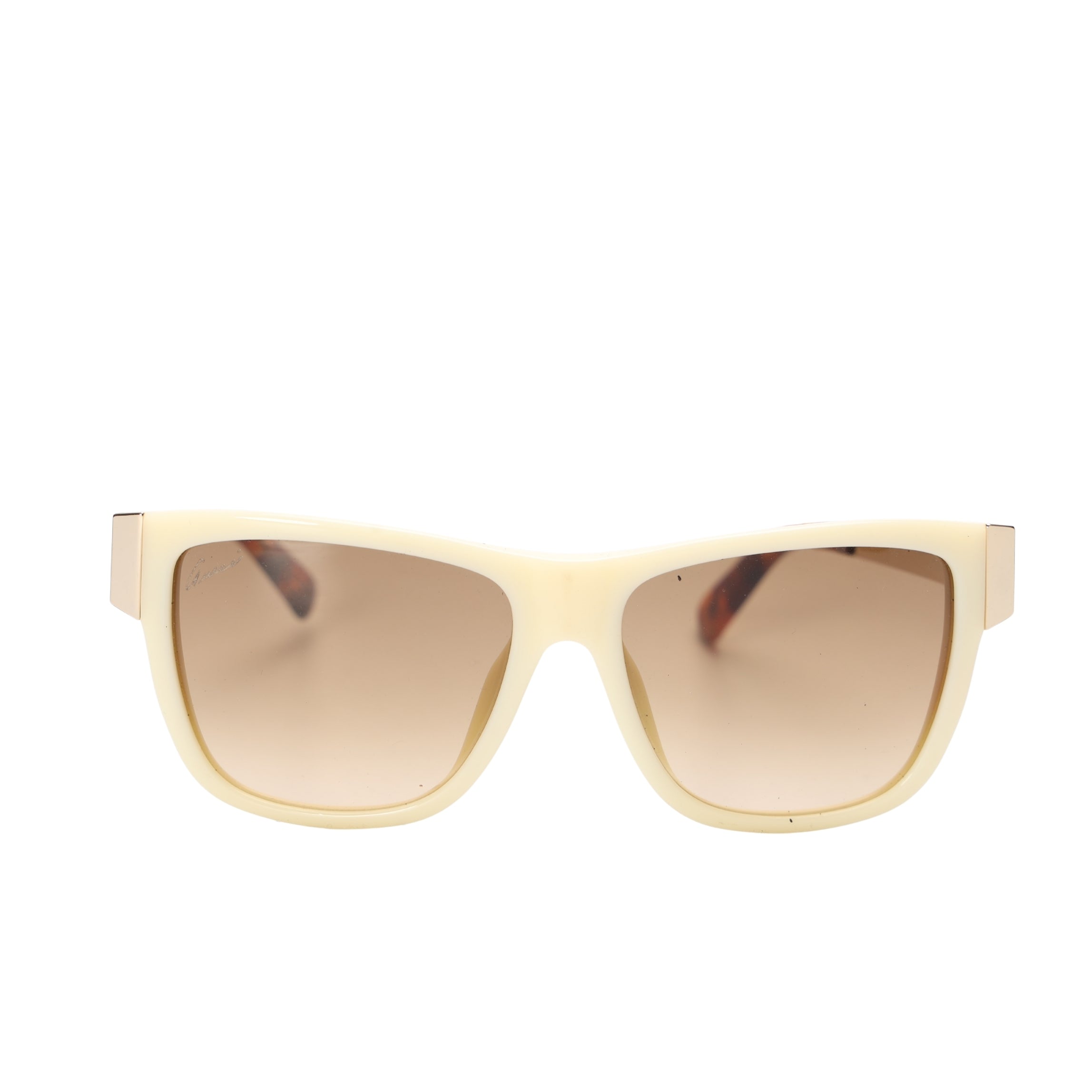 Gucci Off-White Acetate Sunglasses