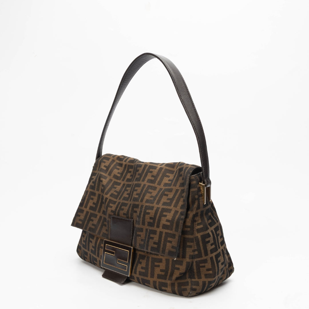 Fendi Tobbaco Zucca Mama Forever Shoulder Bag