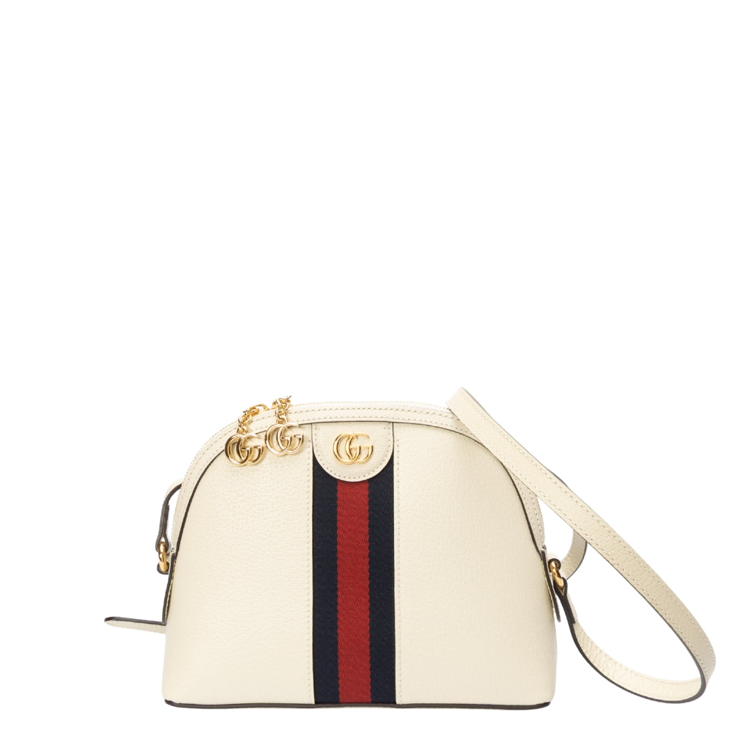 Gucci Off-White Web Ophidia GG Shoulder Bag