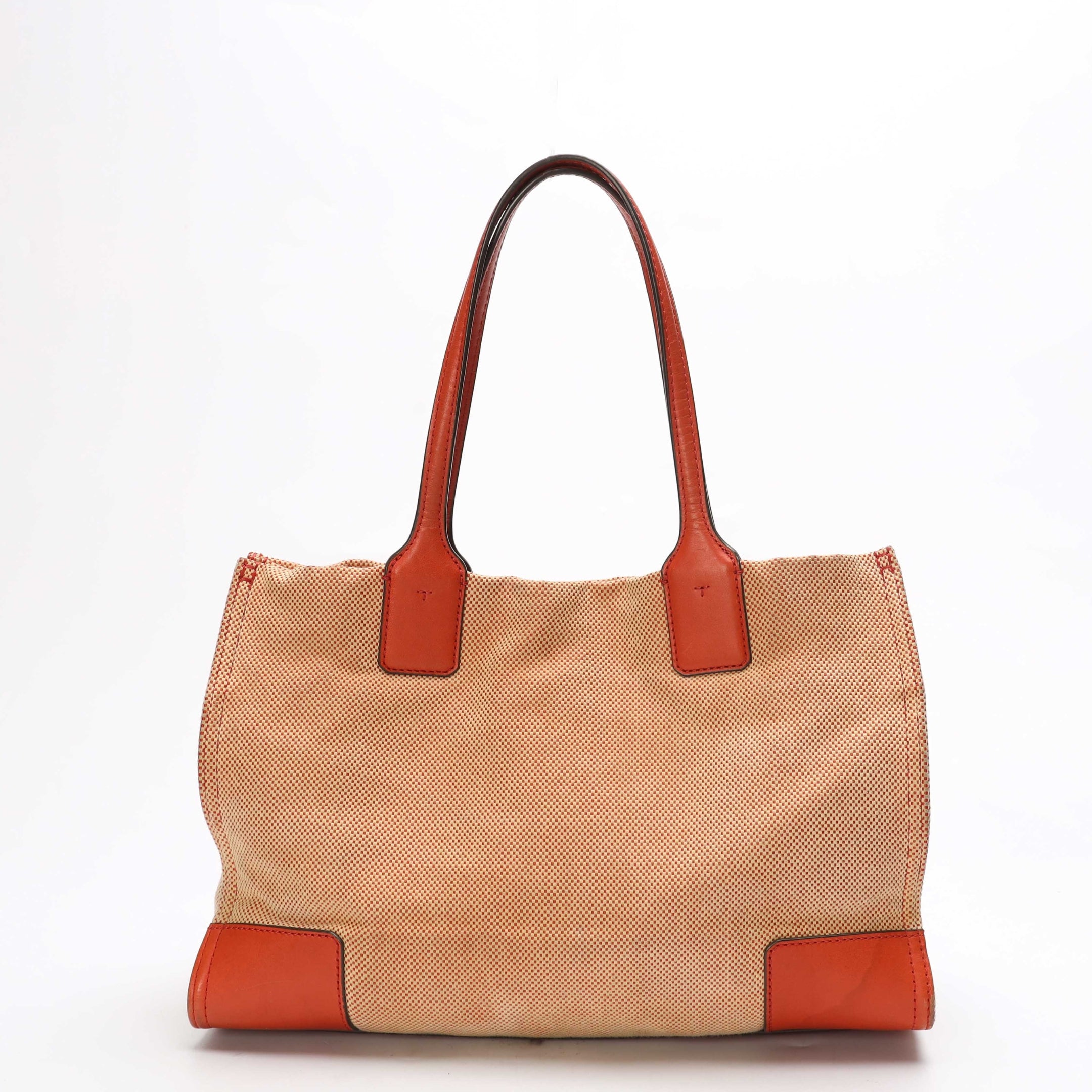 Tory Burch Orange Ella Tote
