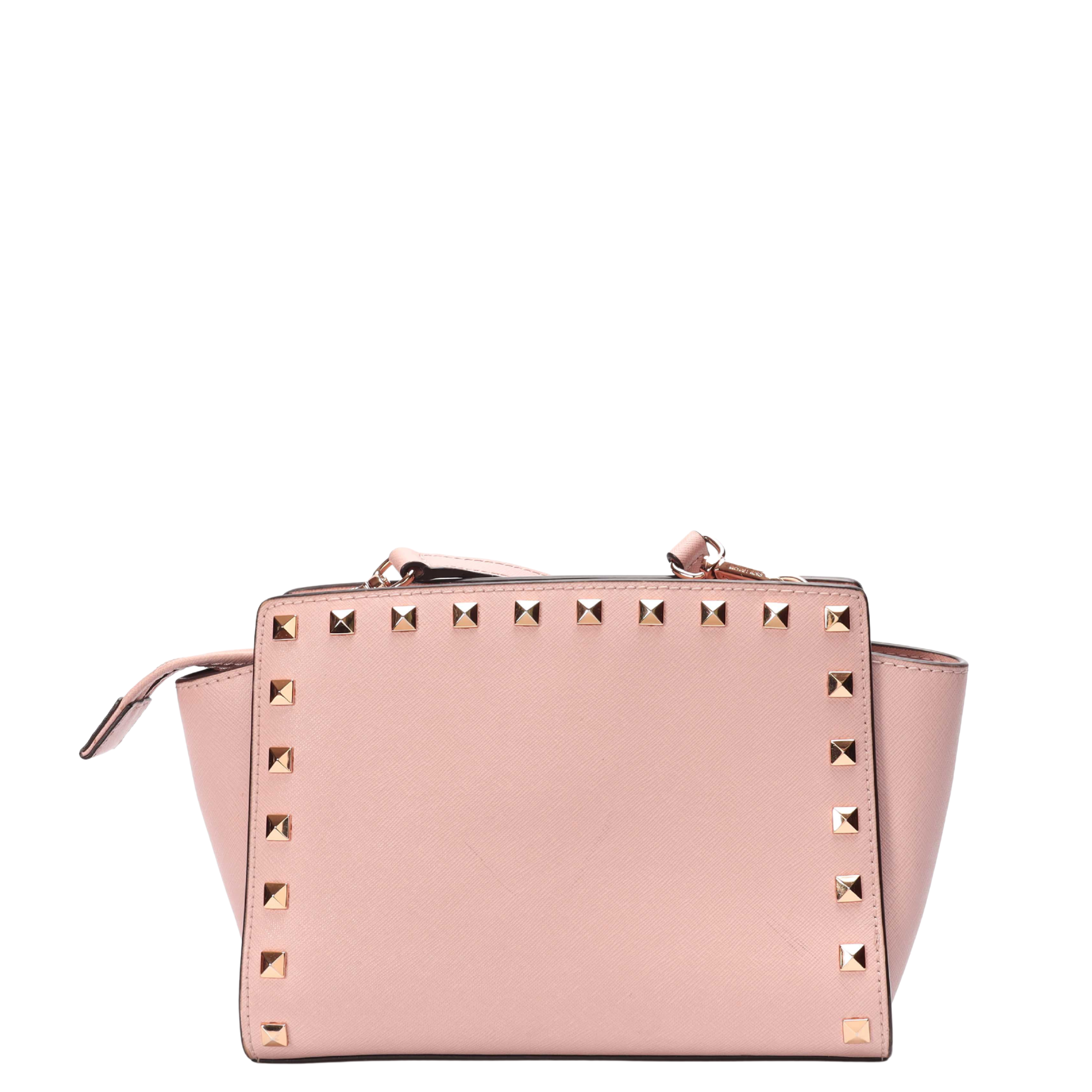 Michael Kors Pink Studded Cross Body Bag
