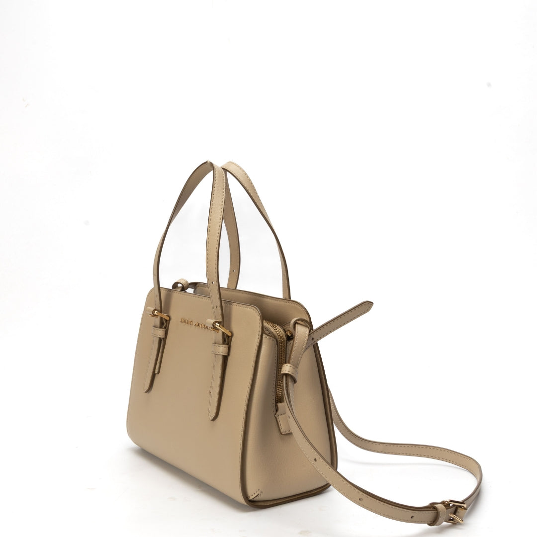 Marc Jacobs Beige Little Big Shot Satchel