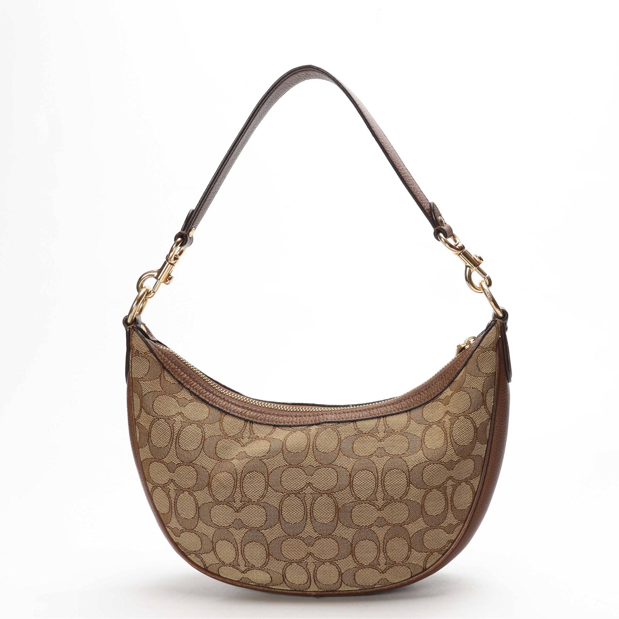 Coach Aria Signature Jacquard Shoulder Bag