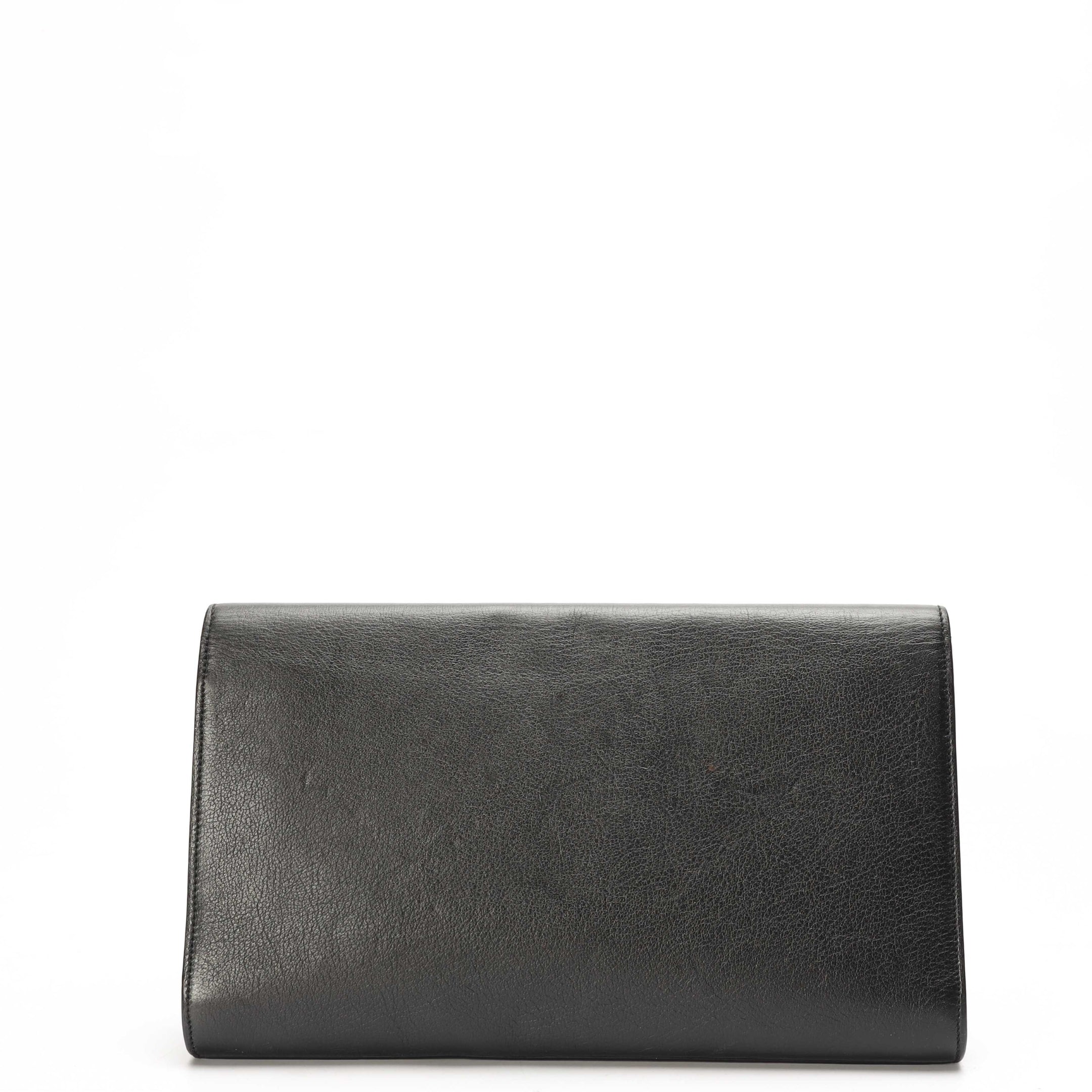 Saint laurent Belle De Jour Black Clutch