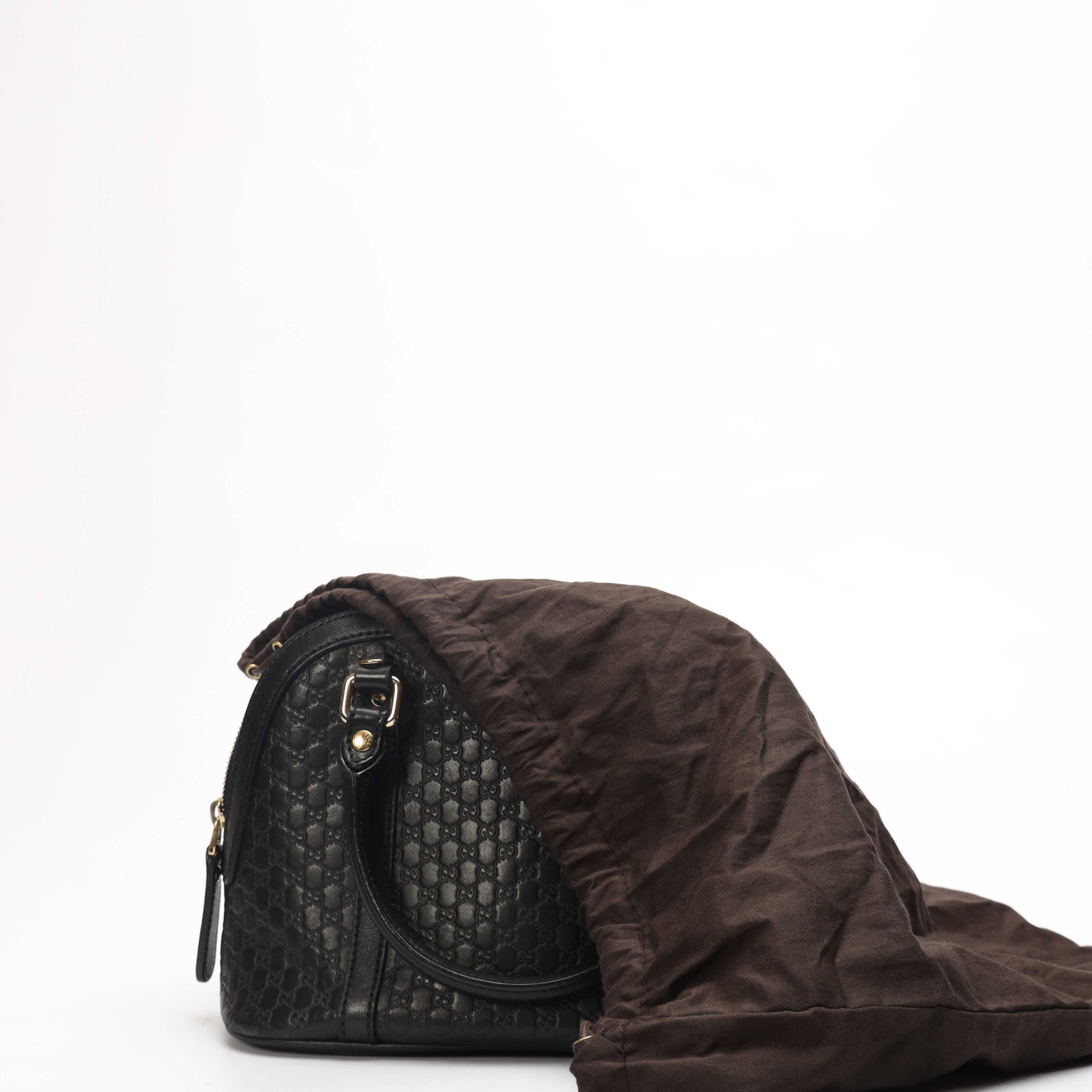 Gucci Black Dome Crossbody Bag