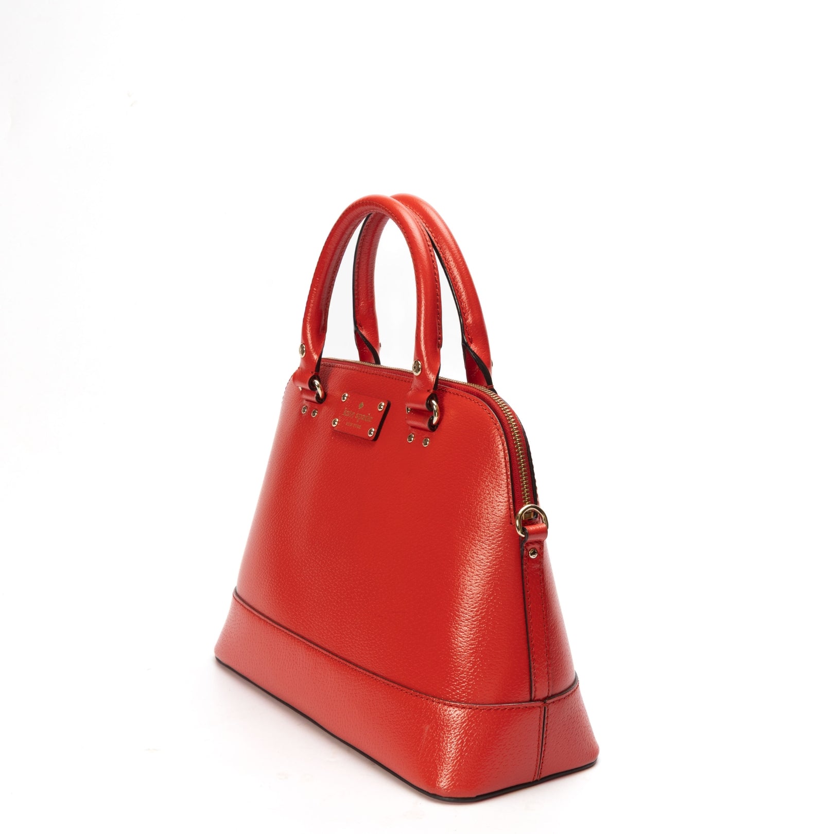 Kate Spade Red Wellesley Rachelle Dome Satchel