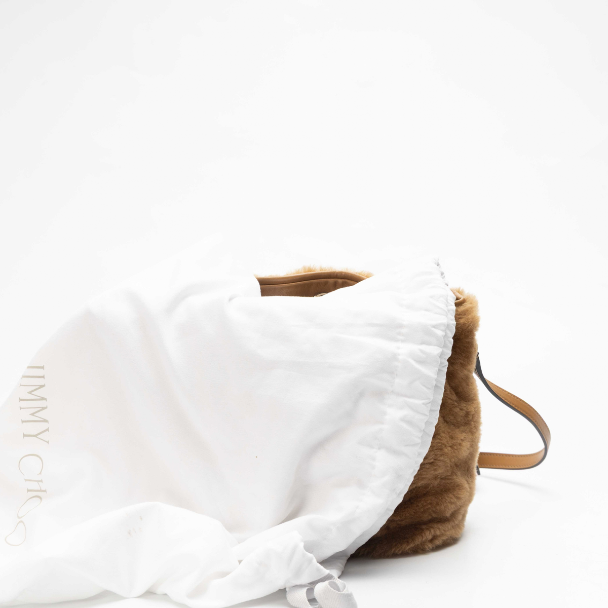 Jimmy Choo Shearling Satchel