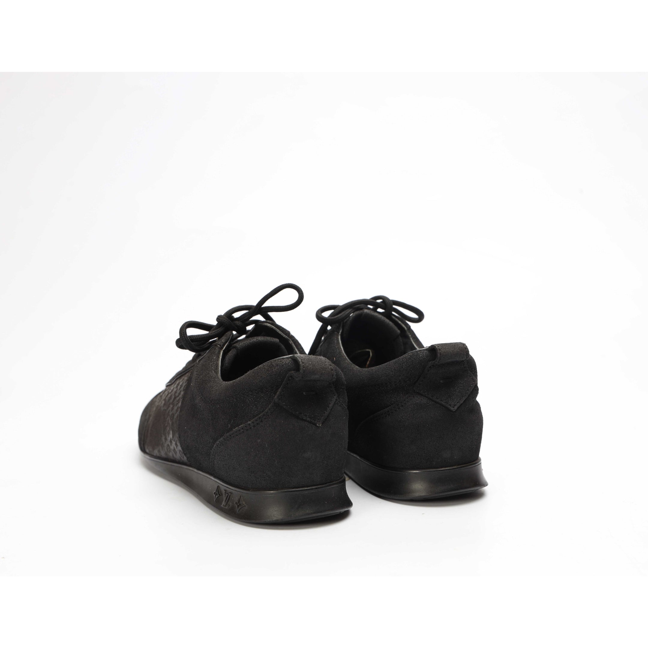 Louis Vuitton Monogram Suede Low Top Sneakers