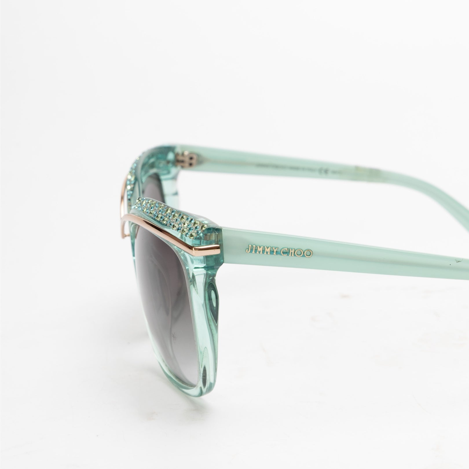 Jimmy Choo Blue Sophia Gradient Sunglasses