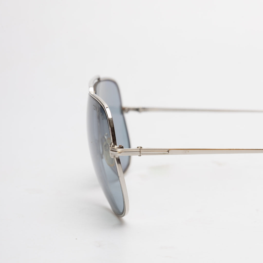 Tom Ford Iconic Blue Aviator Men's Sunglasses