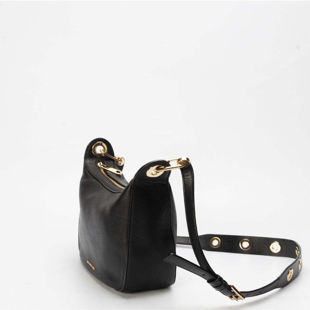 Michael Kors Raven Black Messenger Bag