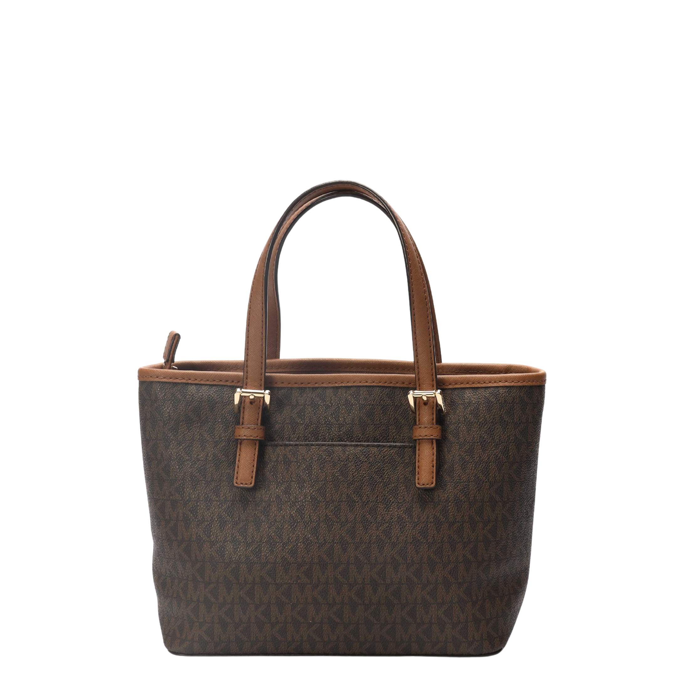 Michael Kors Dark Brown Jet Set Travel Tote