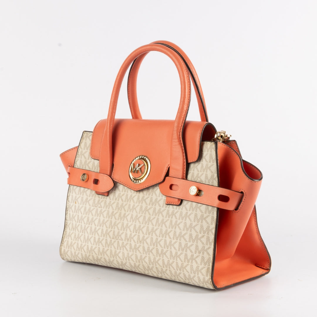 Michael Kors Carmen Printed Satchel