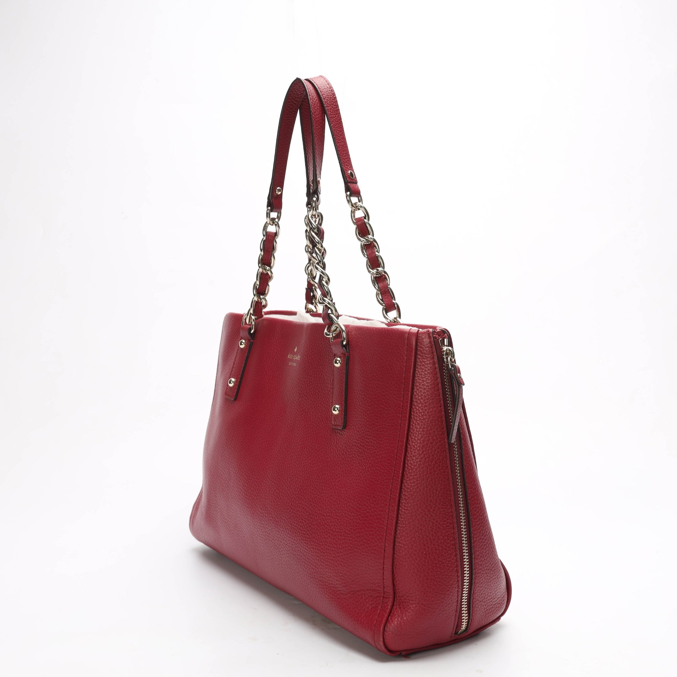 Kate Spade Maroon Cobble Hill Andee Tote