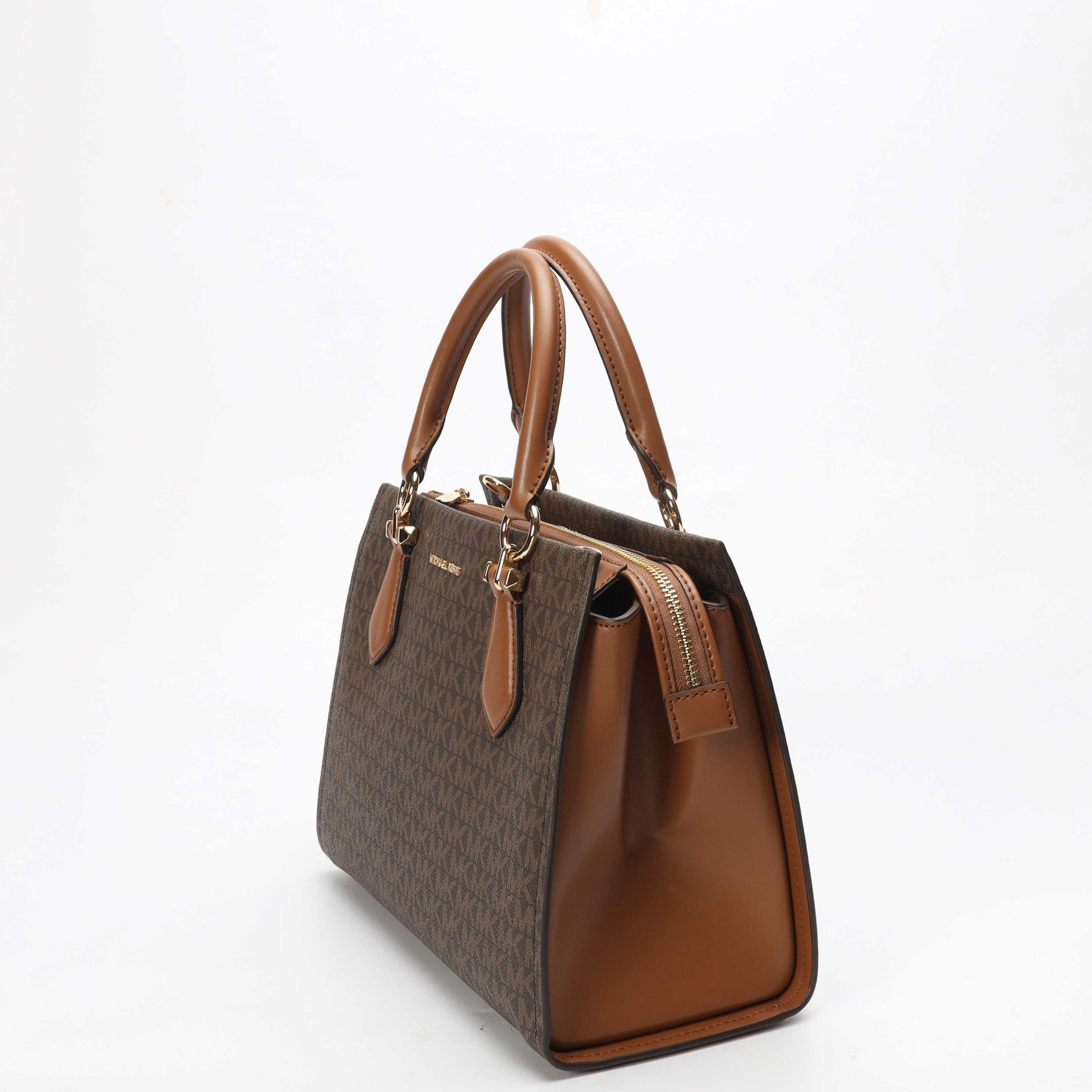 Michael Kors Marilyn Medium Signature Logo Convertible Satchel