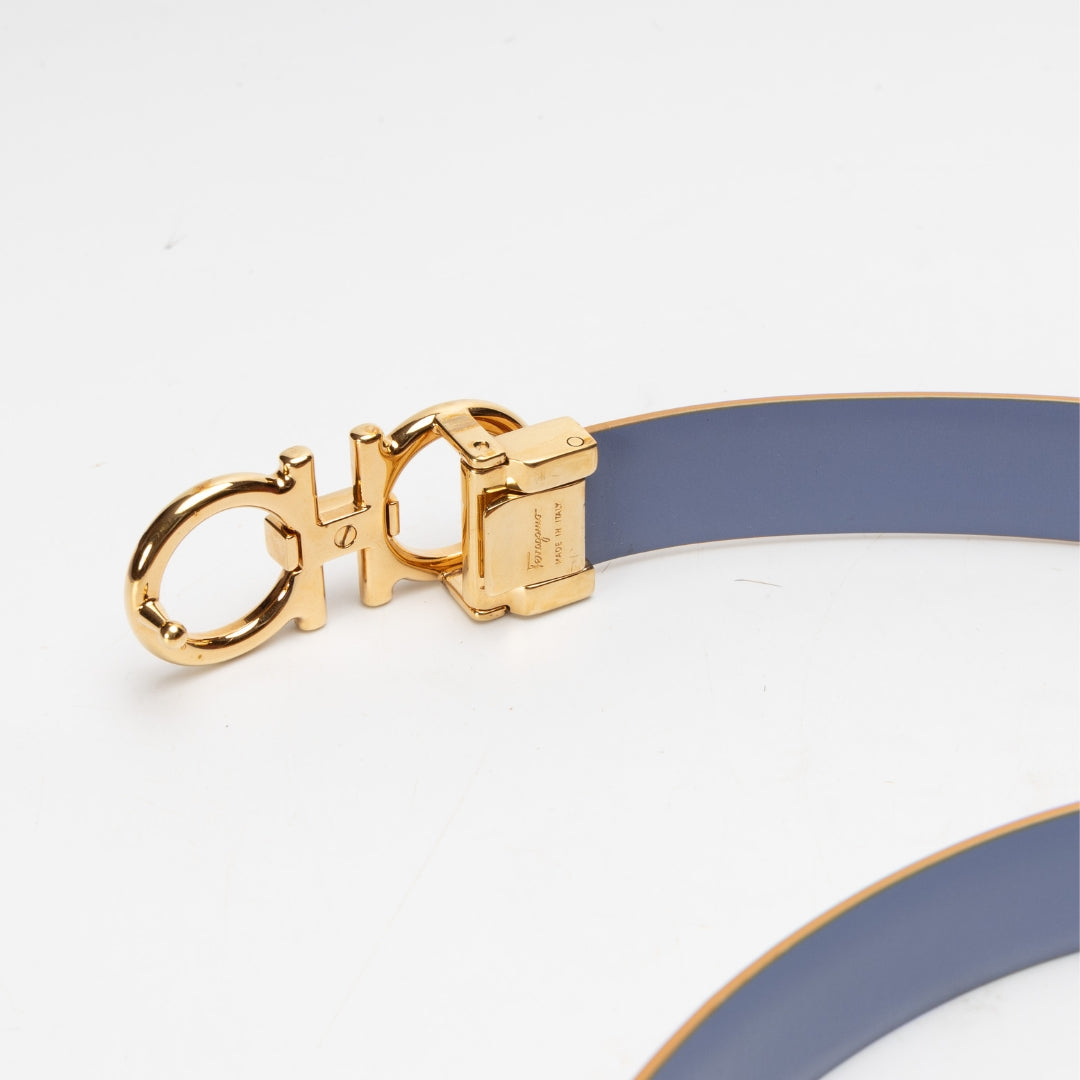 Salvatore Ferragamo Reversible Gancini Belt