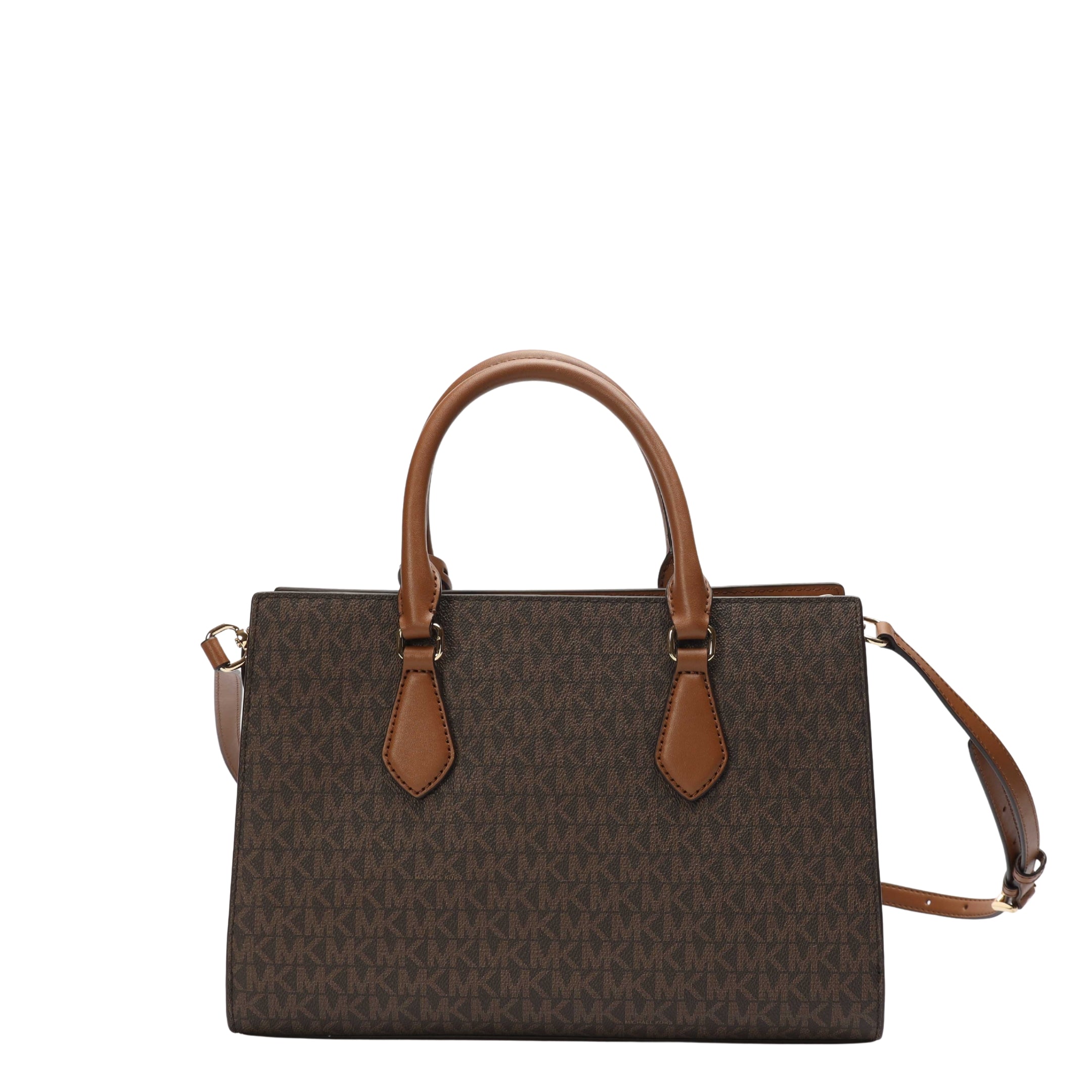Michael Kors Marilyn Signature Logo Convertible Satchel