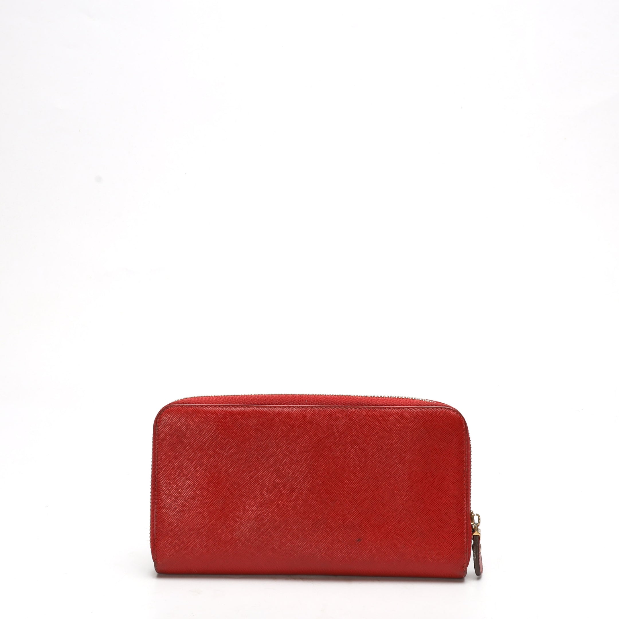 Salvatore Ferragamo Gancini Red Continental Wallet