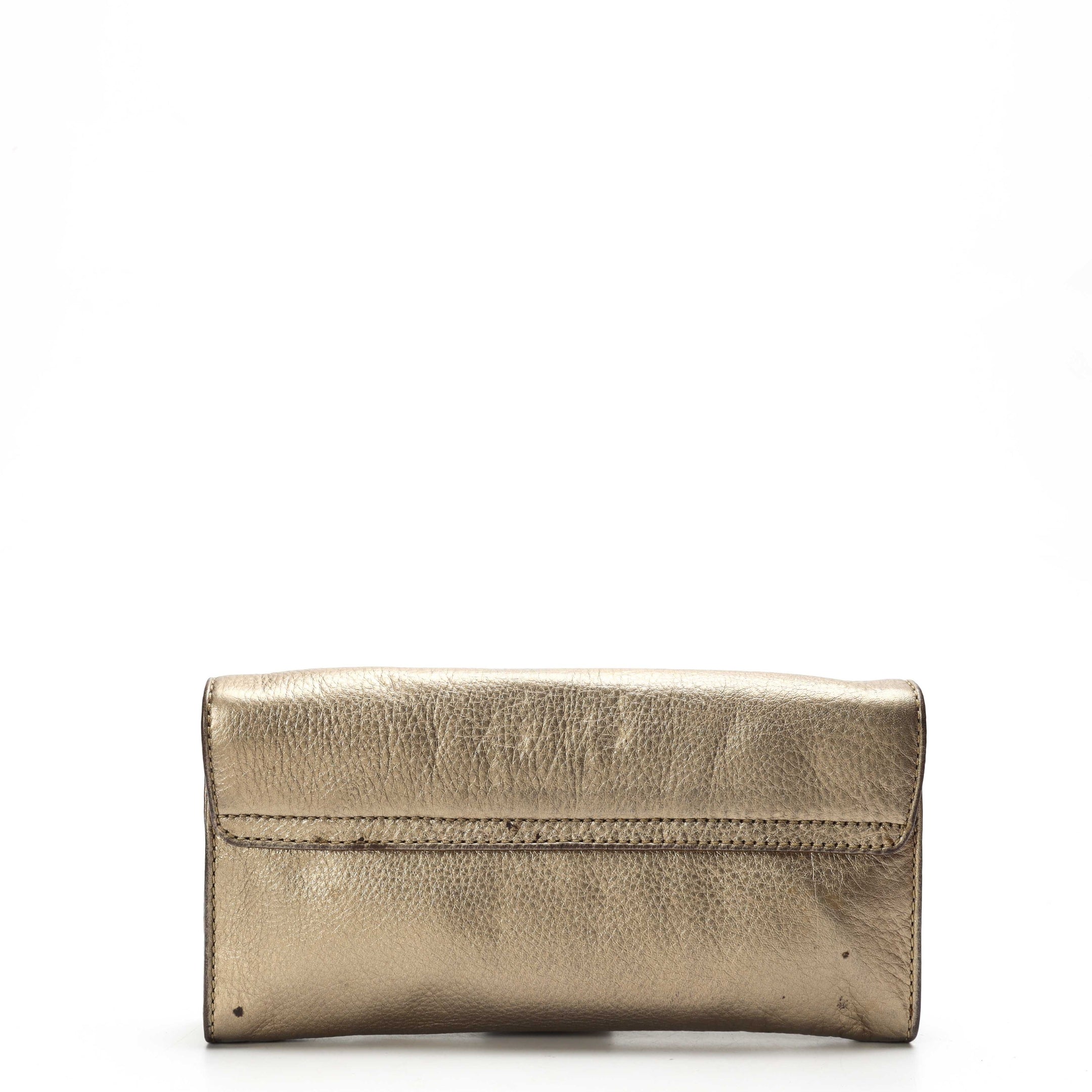 Michael Kors Metallic Chain Clutch
