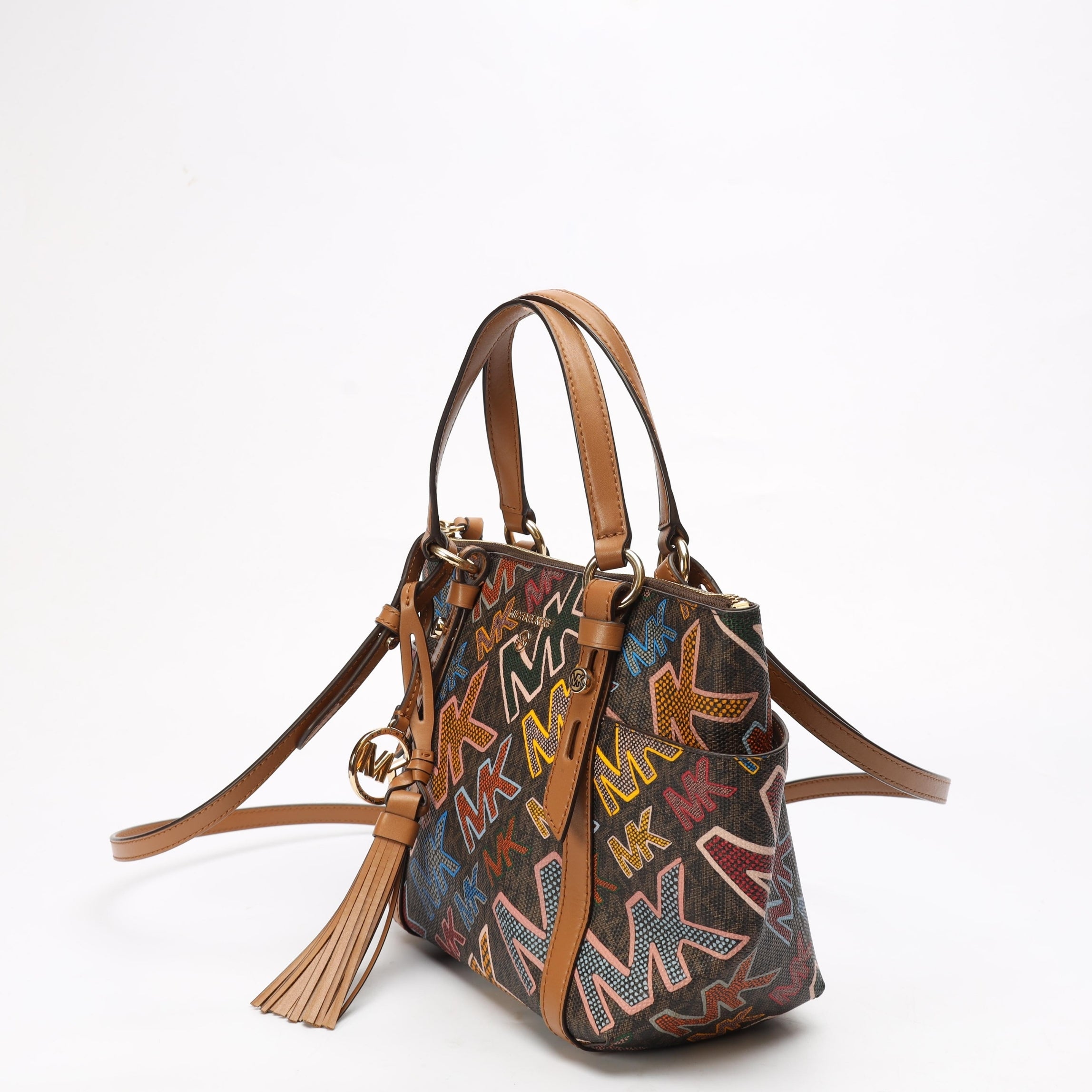 Michael Kors Sullivan Multi-Logo Convertible Satchel