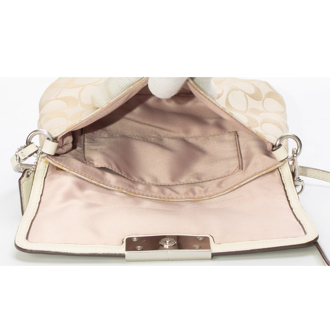 Coach Kristie White Sling Bag
