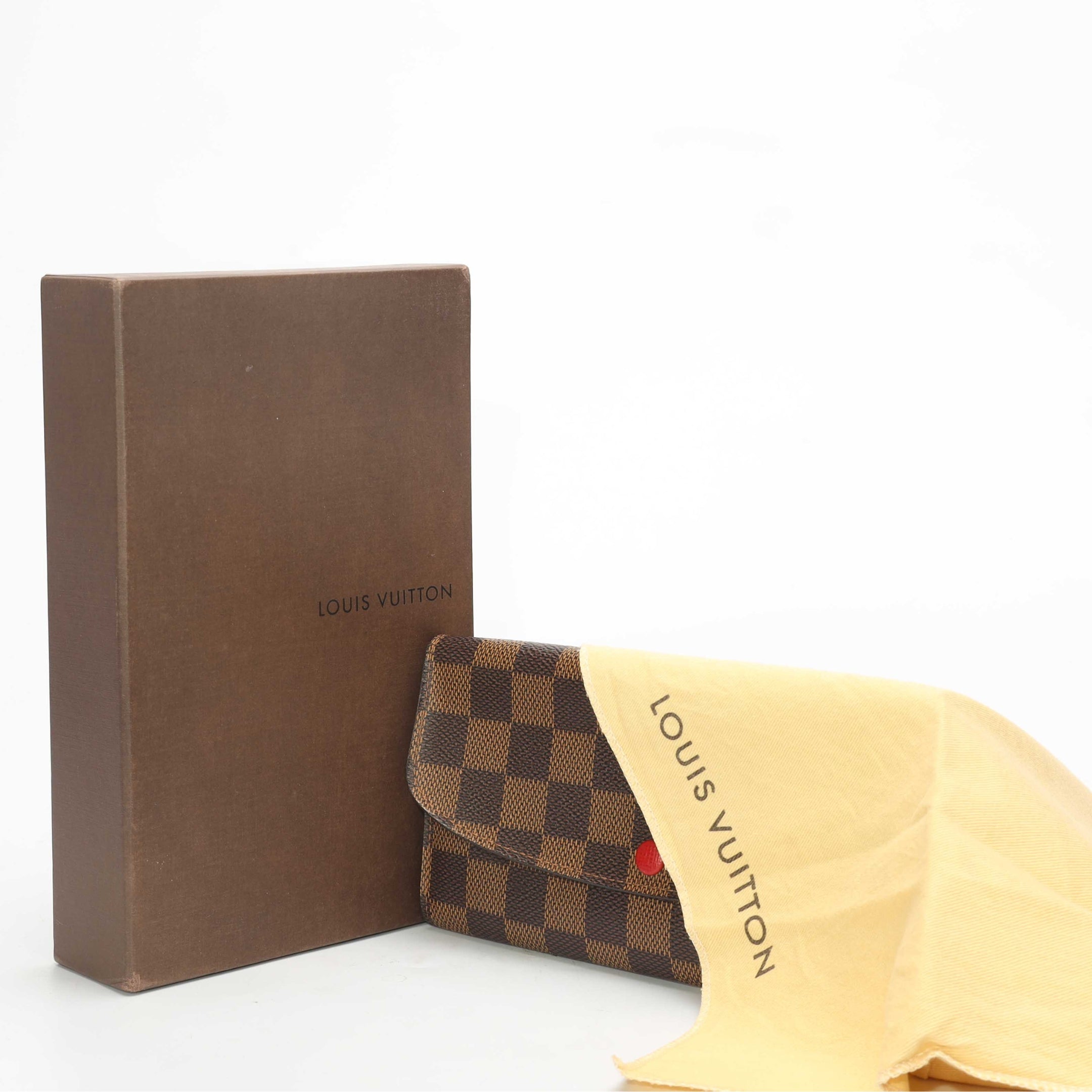 Louis Vuitton Emilie Damier Ebene Long Wallet