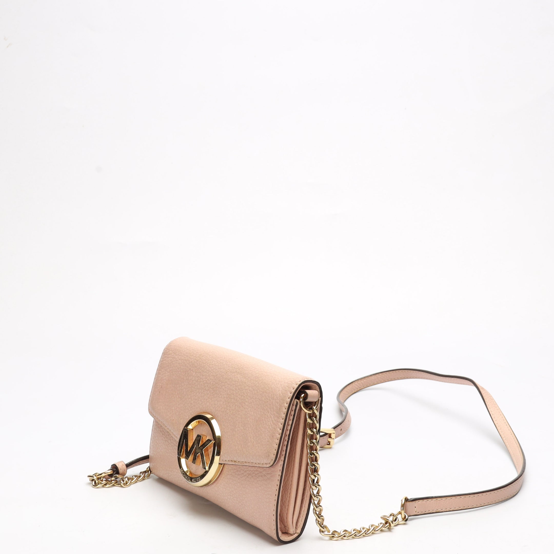 Michael Kors Pink Hudson Crossbody Bag