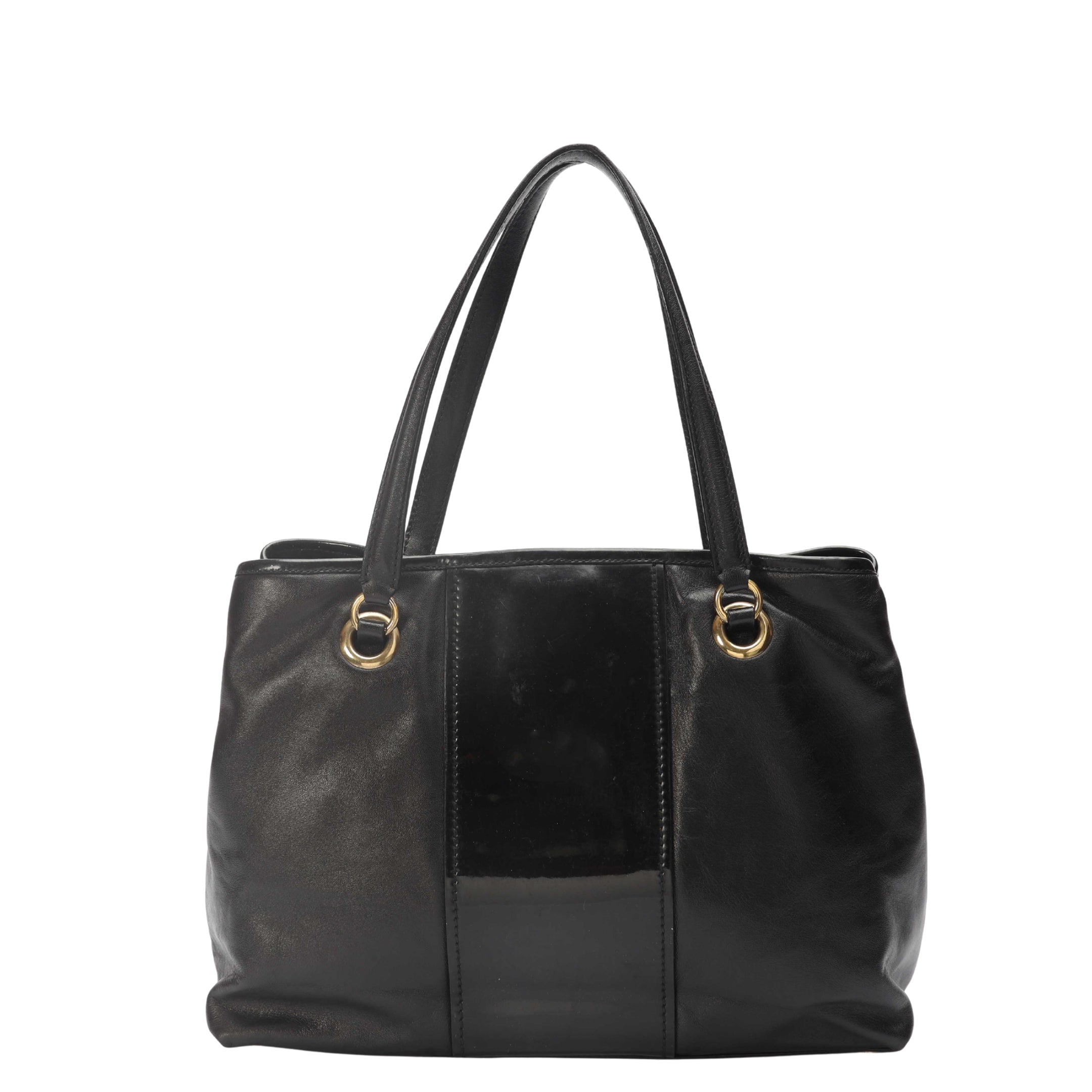 Salvatore Ferragamo Black Vera Tote