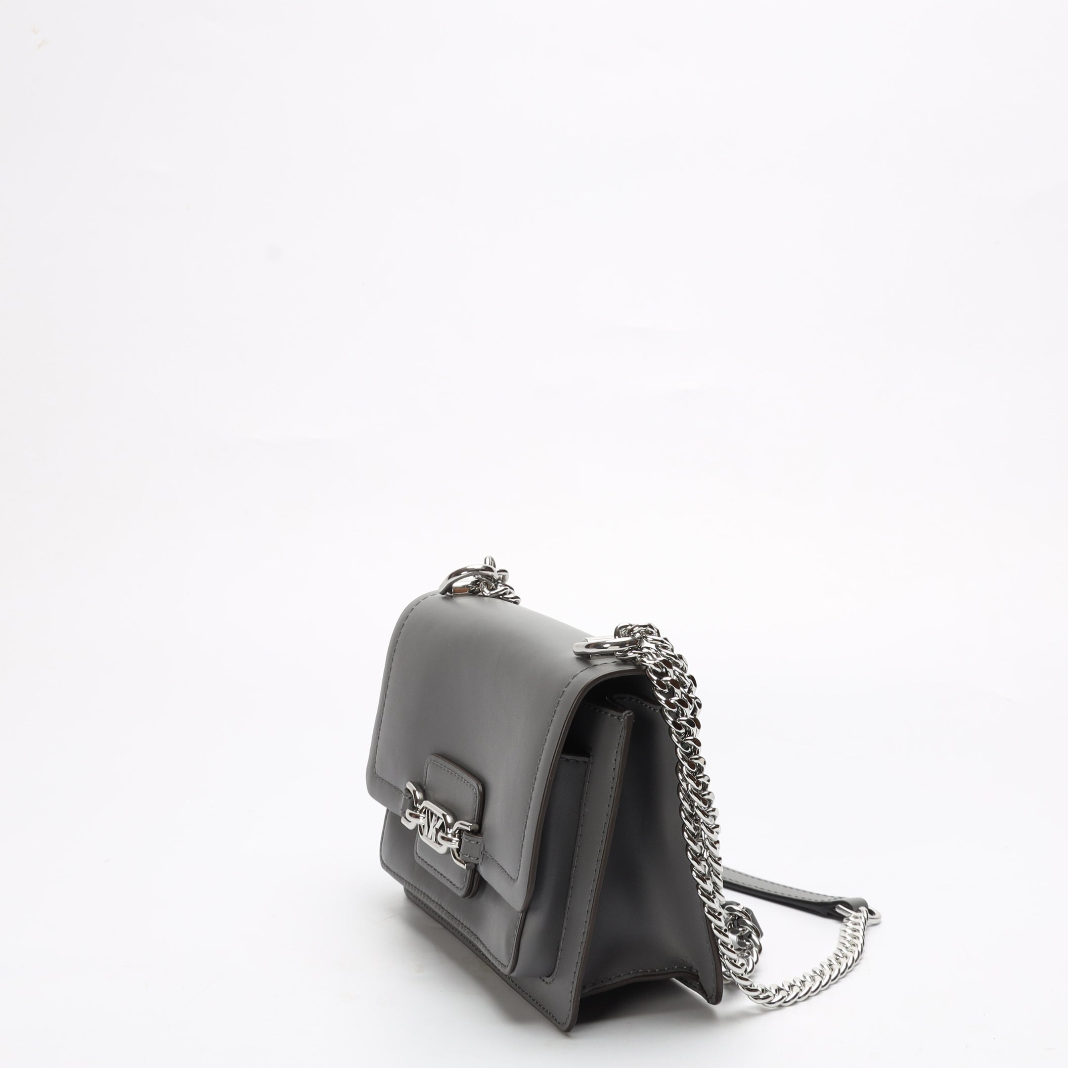 Michael Kors Heather Grey Crossbody Bag