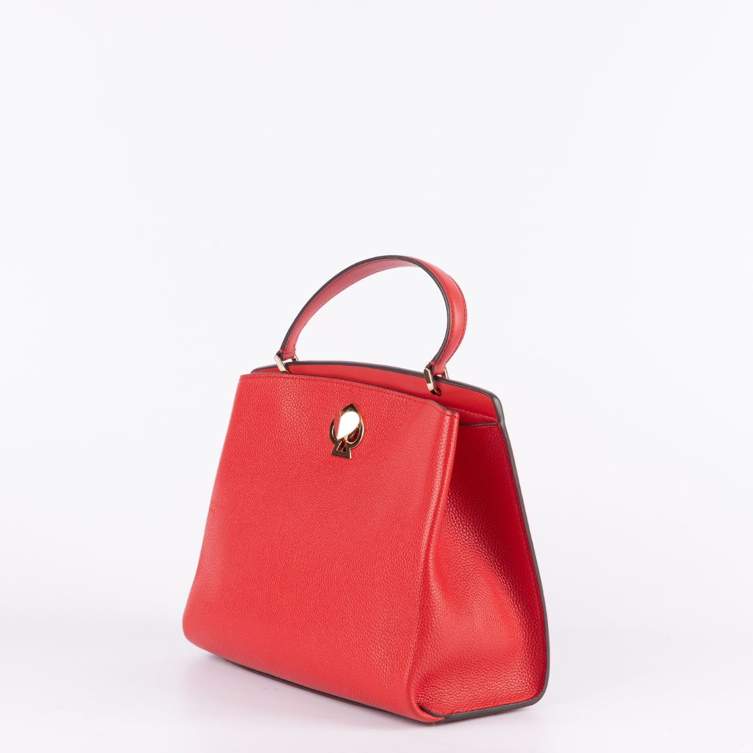 Kate Spade Romy Pebbled Leather Satchel