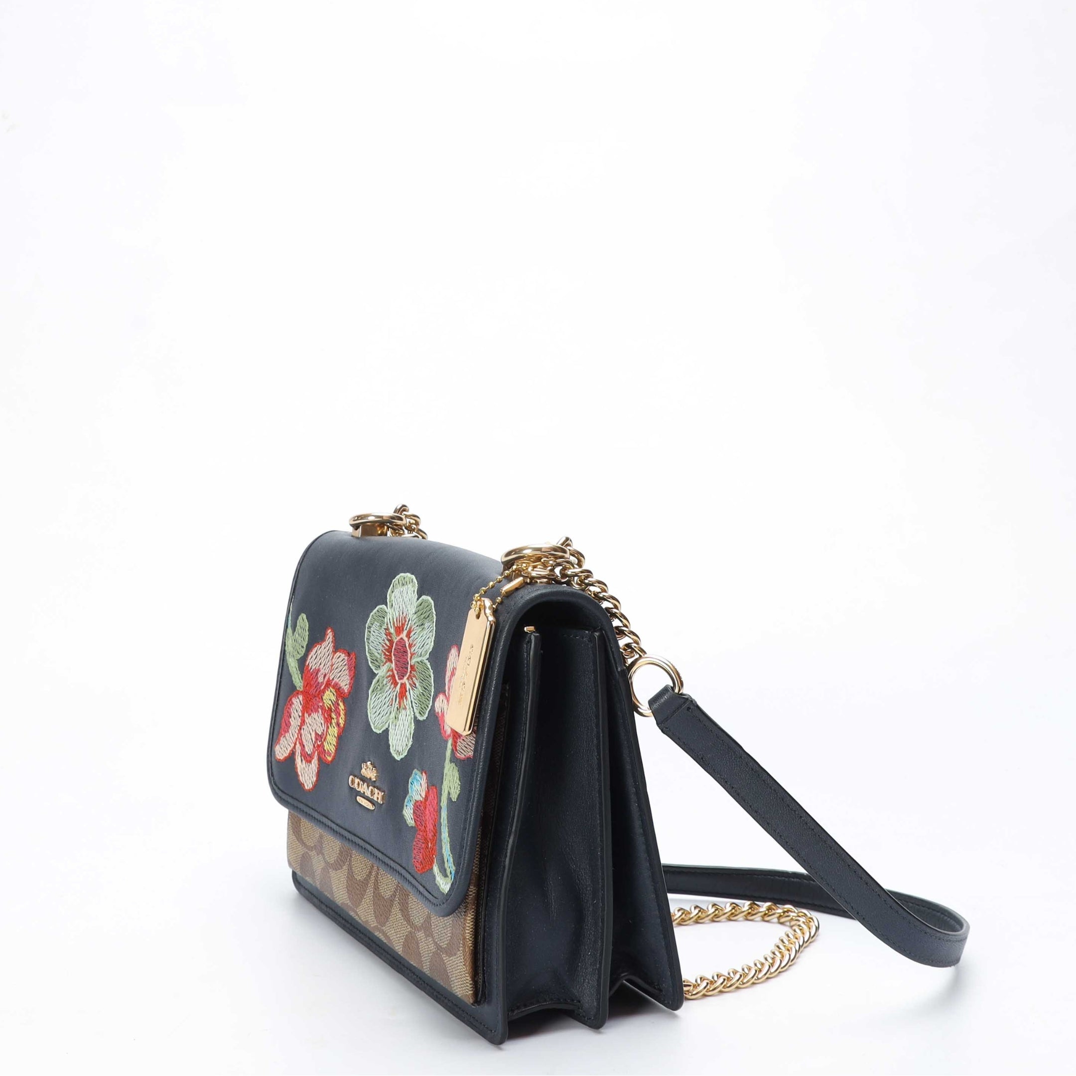 Coach Klare Floral Flap Crossbody Bag