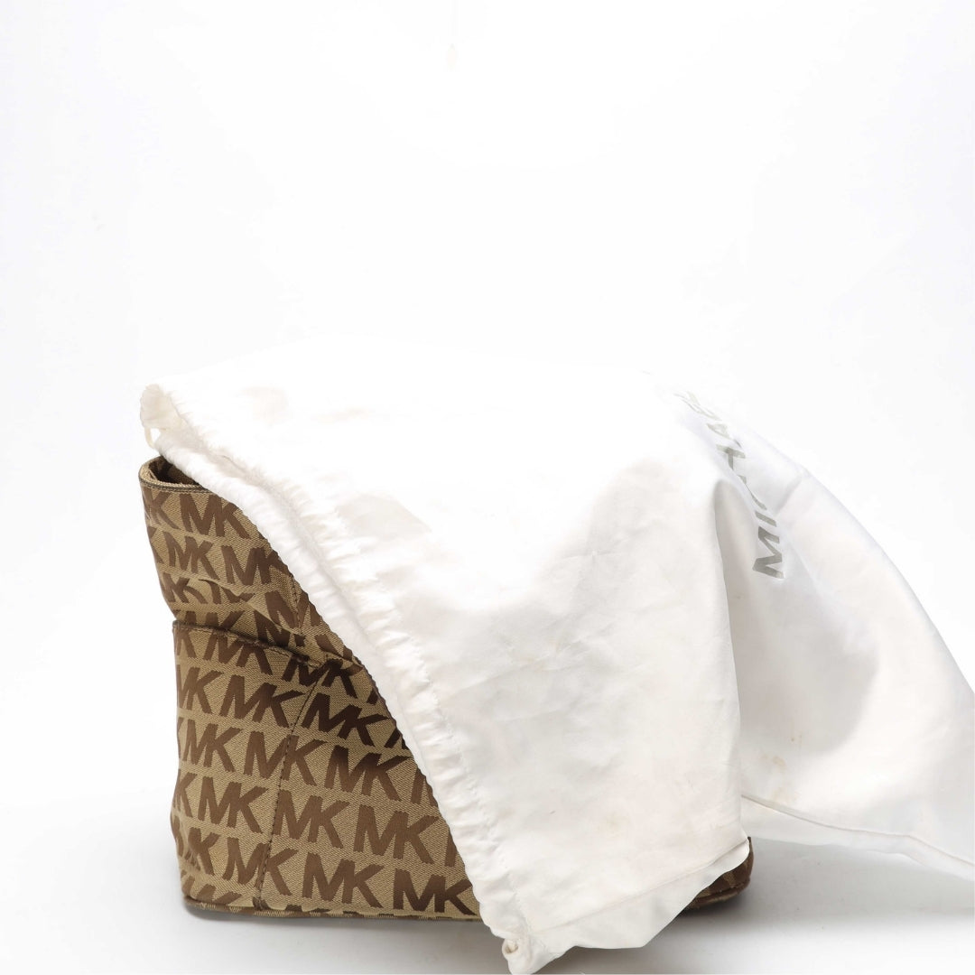 Michael Kors Jet Set Toffee Logo Tote