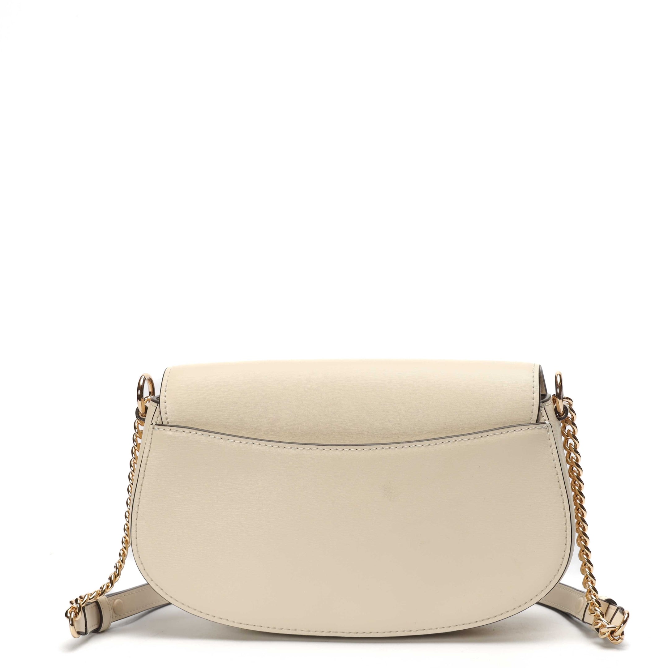Michael Kors Mila Medium Cream Messenger Bag