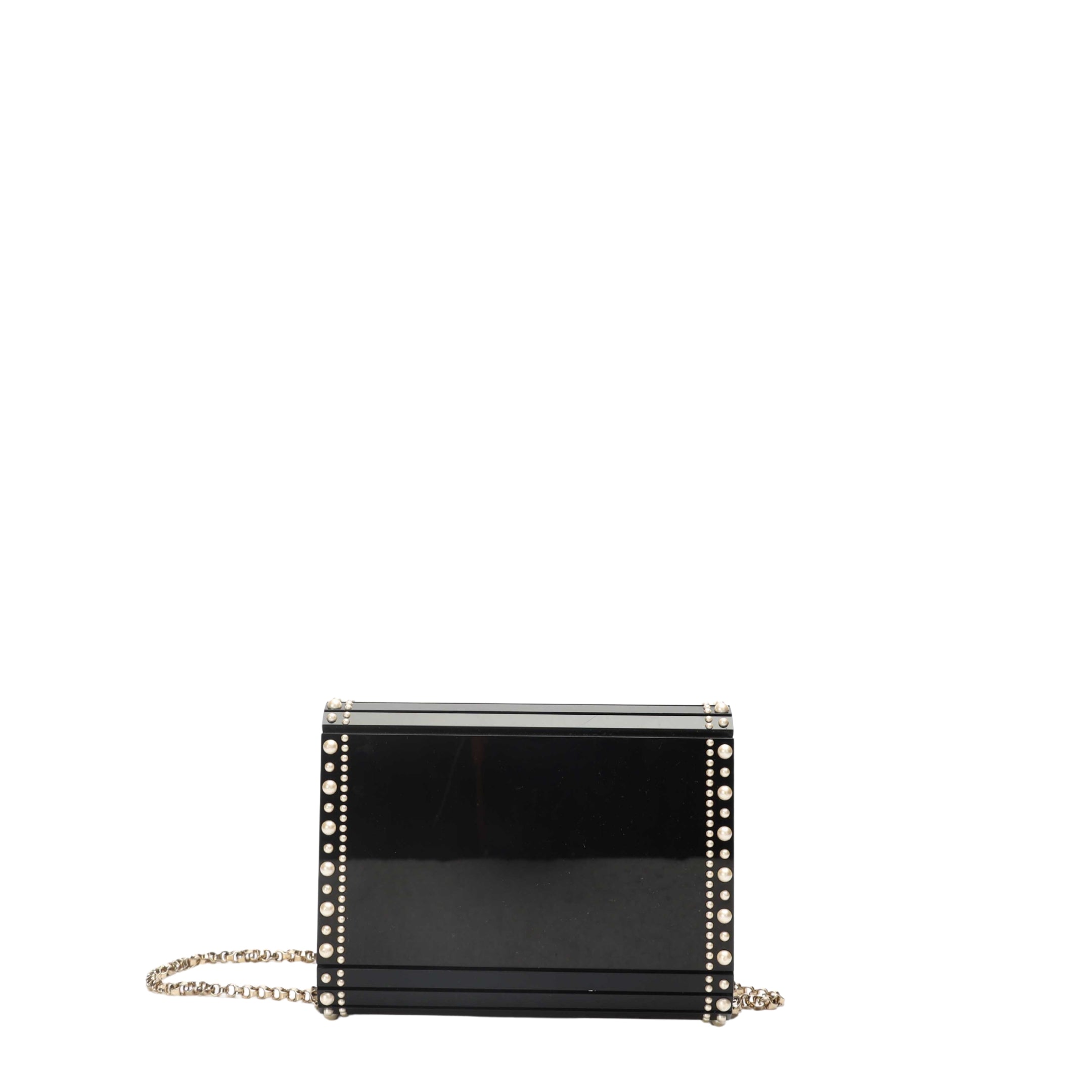 Jimmy Choo Candy Black Clutch