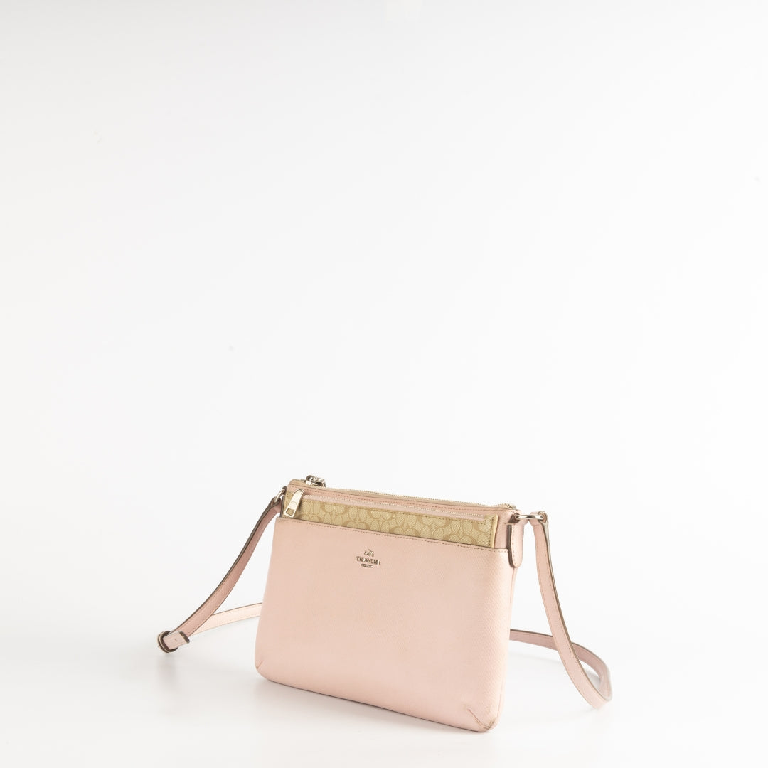 Coach Polished Pebble Journal Crossbody Bag