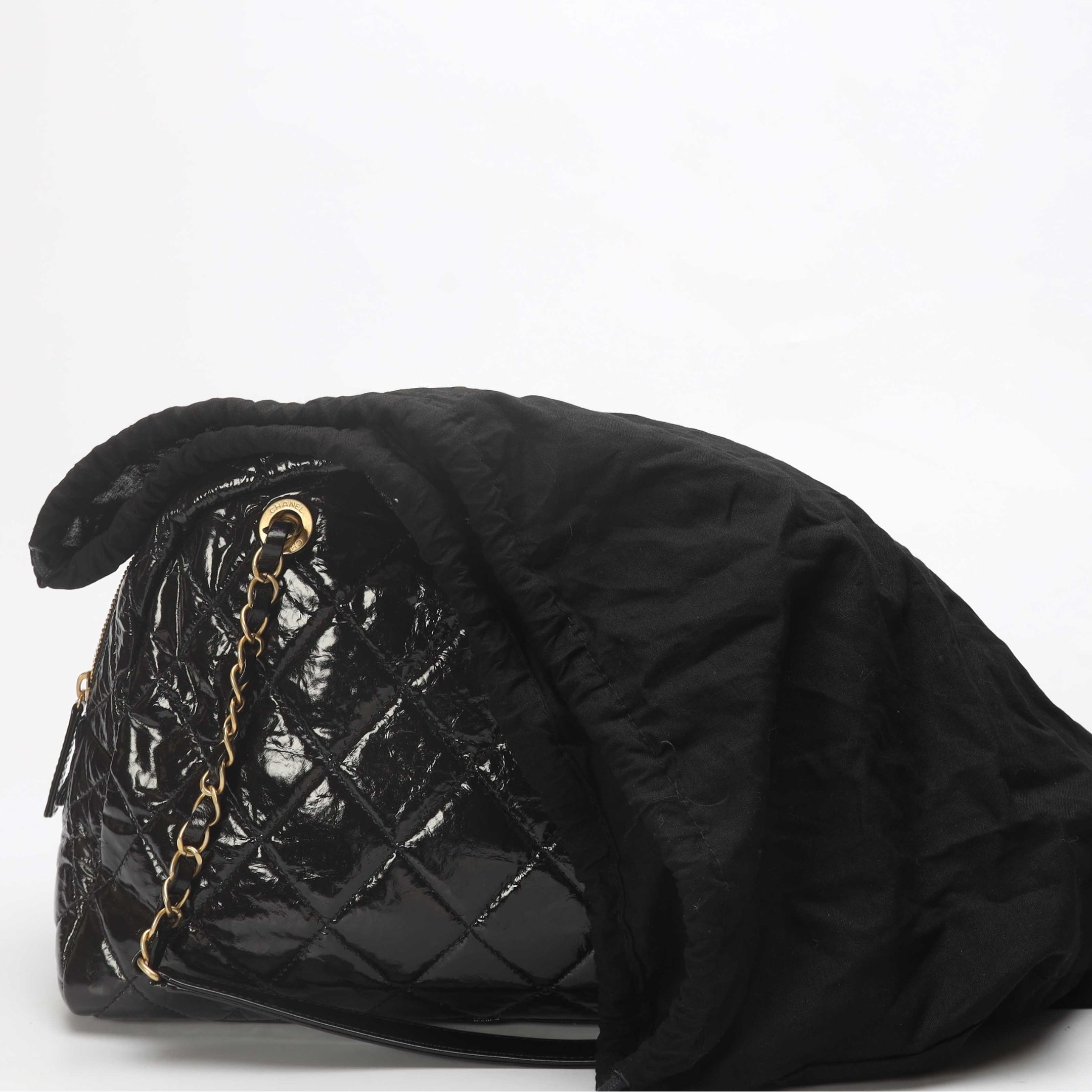 Chanel Quilted Bowling Bag