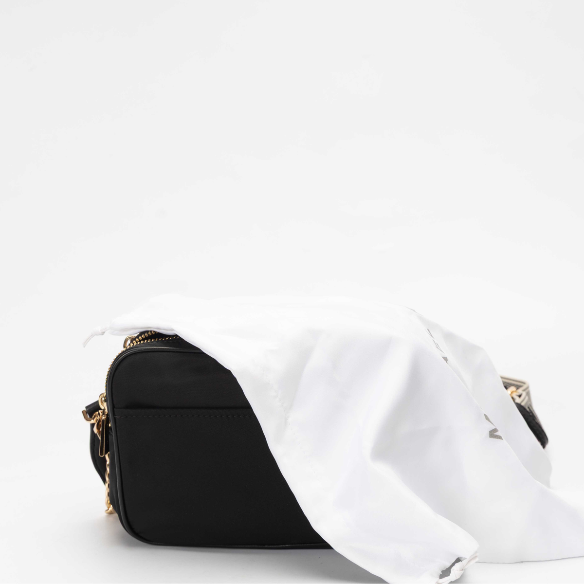 Michael Kors Bryant Black Camera Crossbody Bag