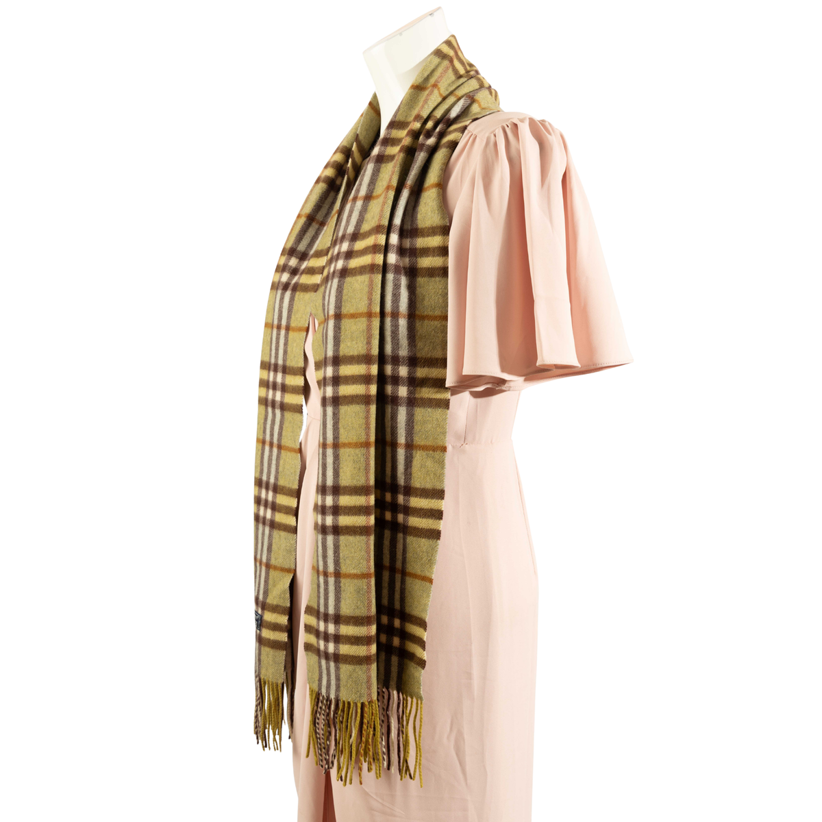 Burberry Check Cashmere Scarf