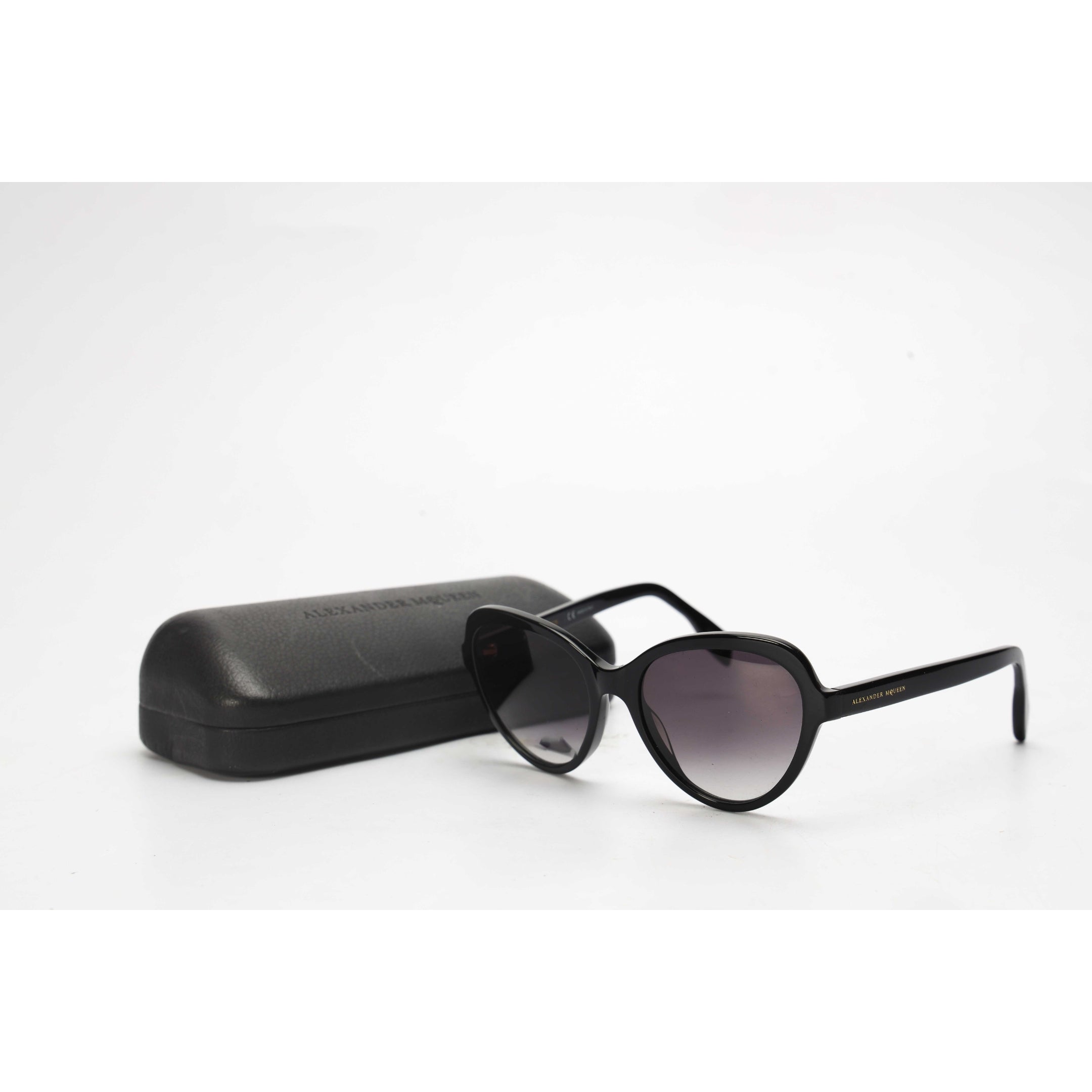 Alexander McQueen Black Sunglasses