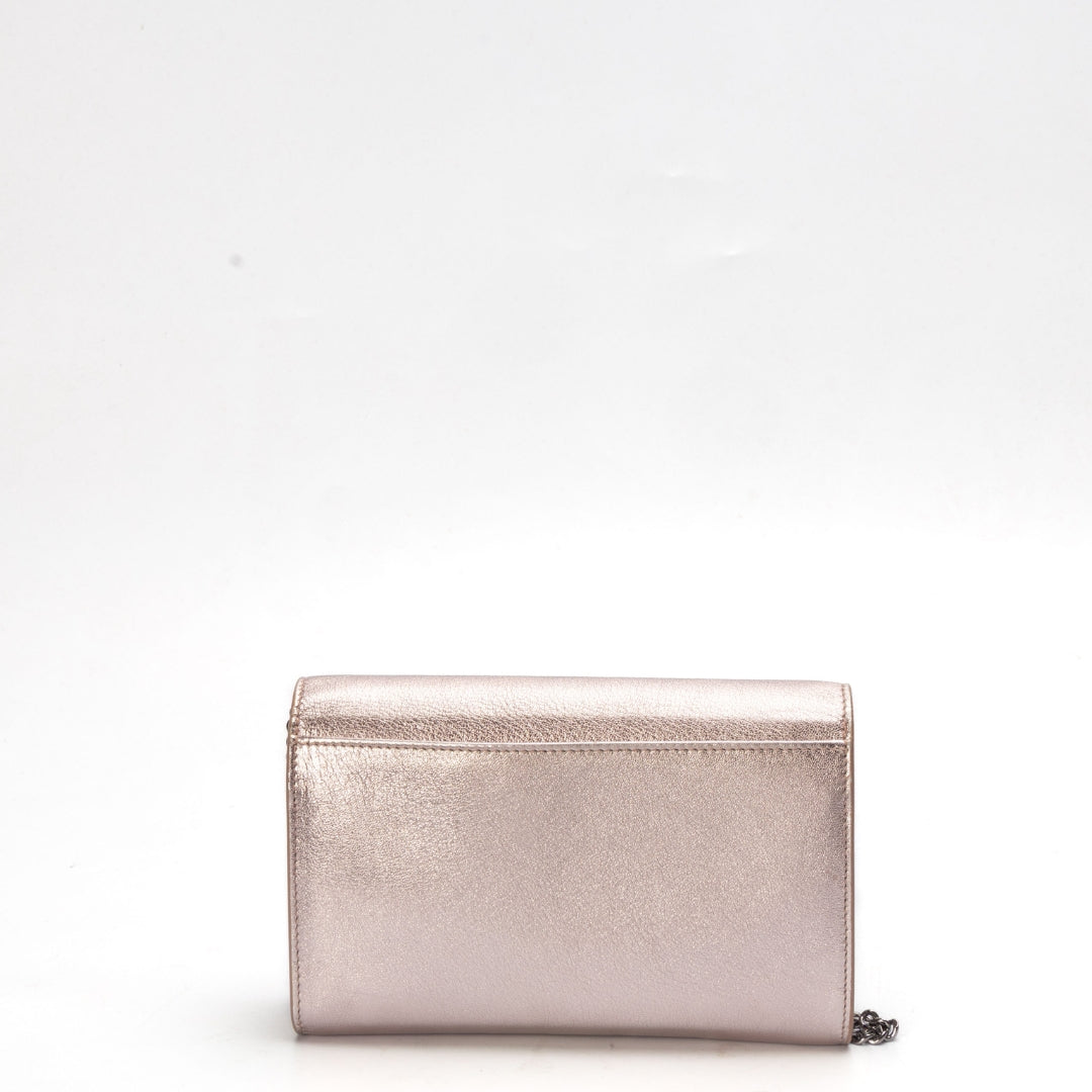 Jimmy Choo Adelia Metallic Sling Bag