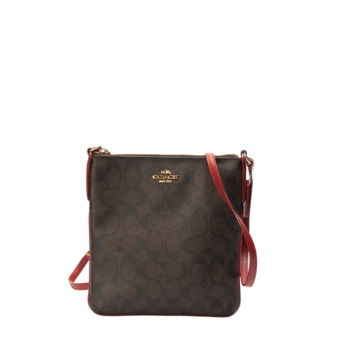 Coach Brown Rowan Sling Bag