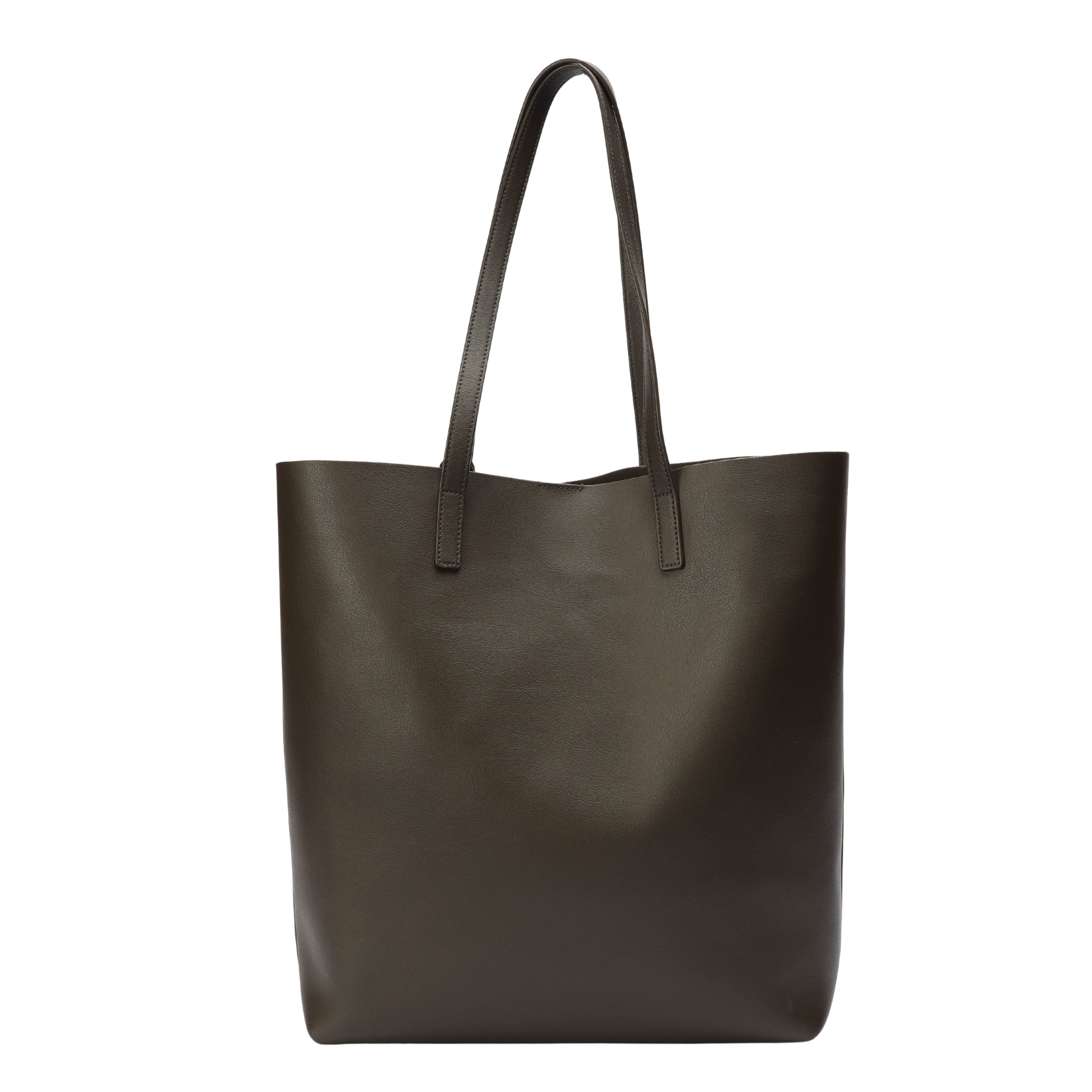 Yves Saint Laurent Olive Shopping Tote Bag