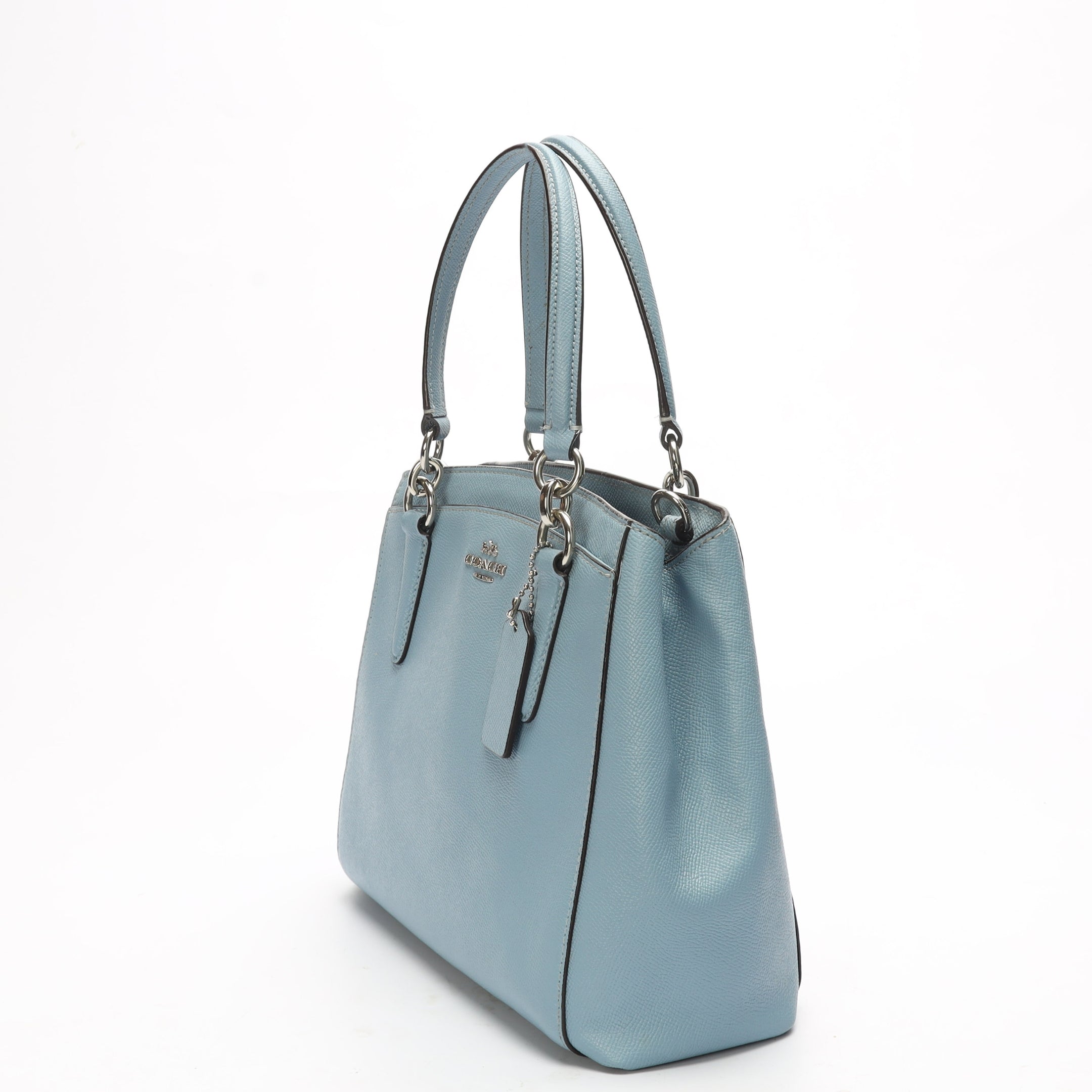 Coach Minetta Blue Convertible Satchel