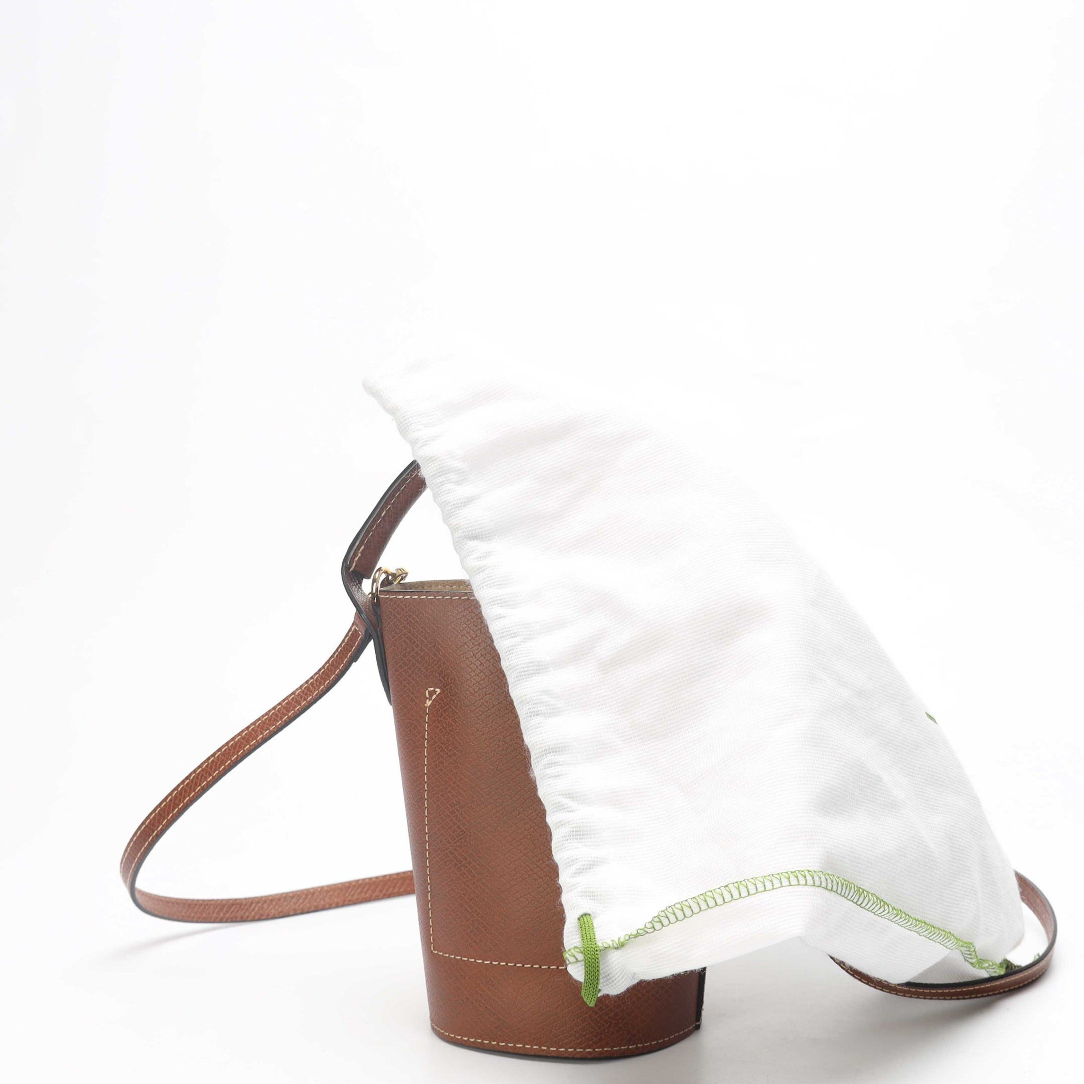 Longchamp Épure Brown Bucket bag