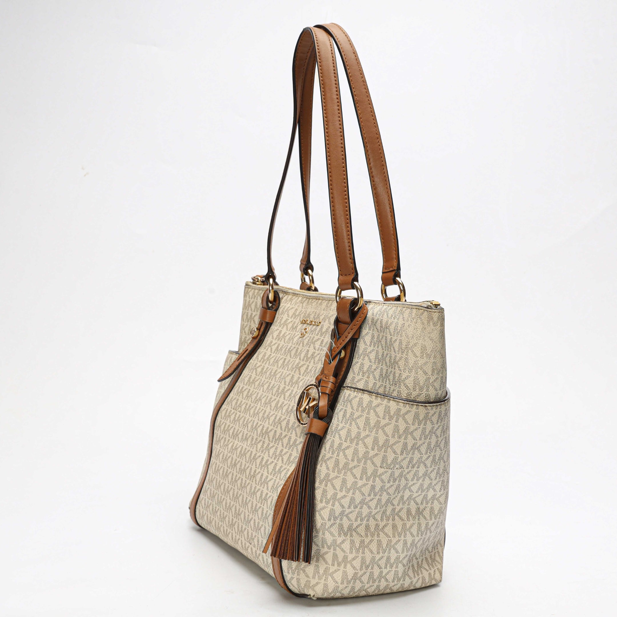 Michael Kors Sullivan Large Logo Zip Tote